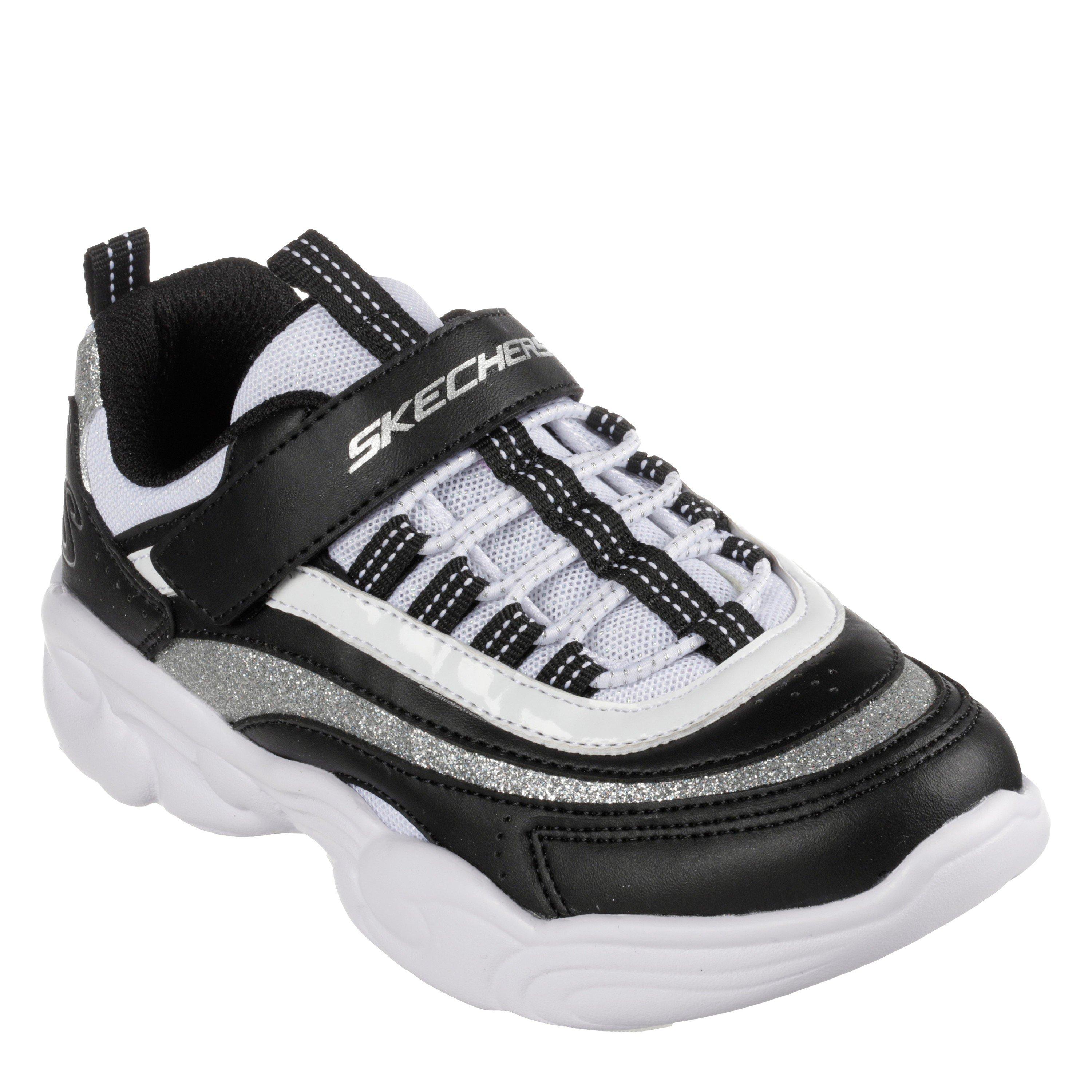 Skechers  Kids Kids' Classic Low-Top Trainers - Black/White - C13 (32)