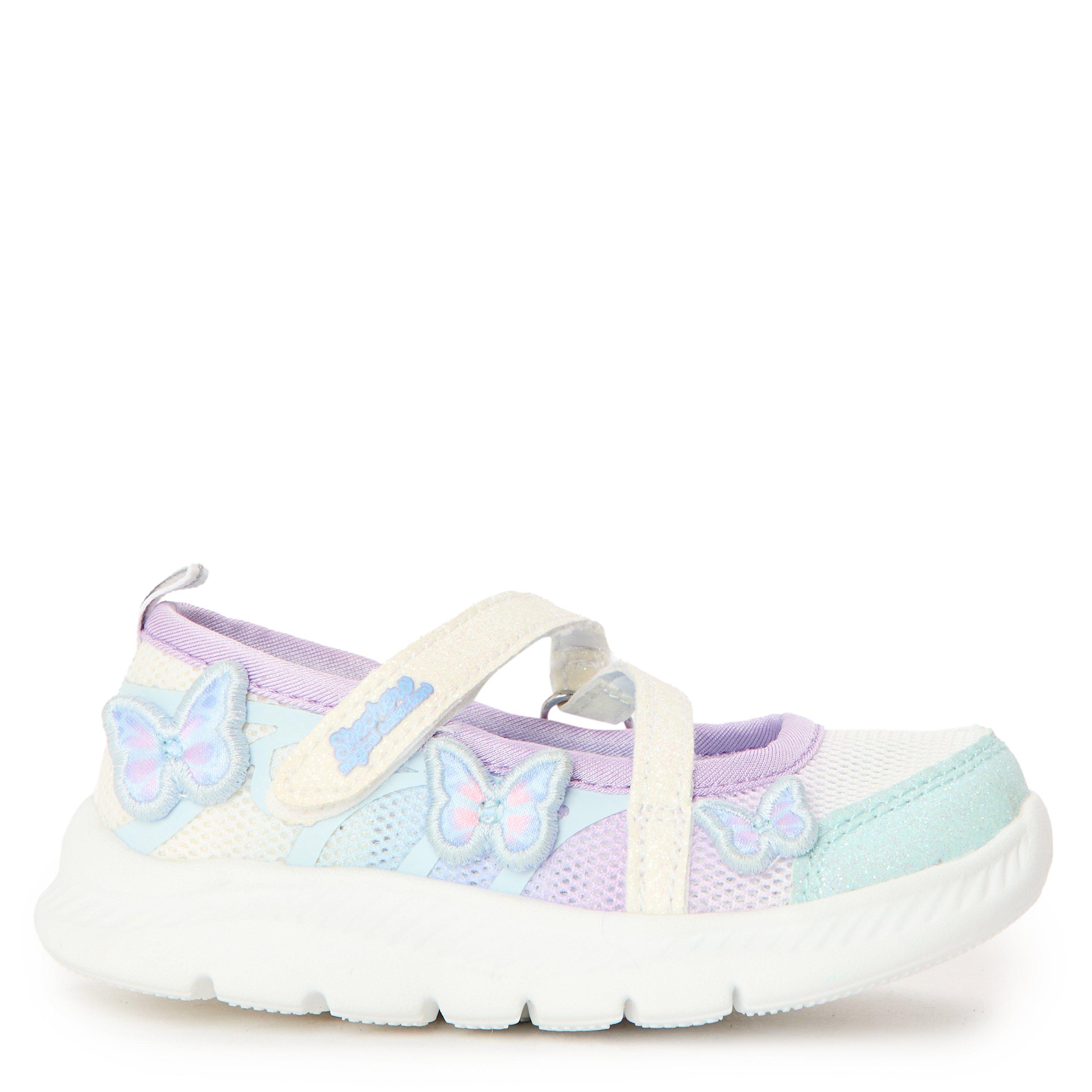 Skechers  Infant Kids' Slip On Trainers - White/ - C9 (26.5)