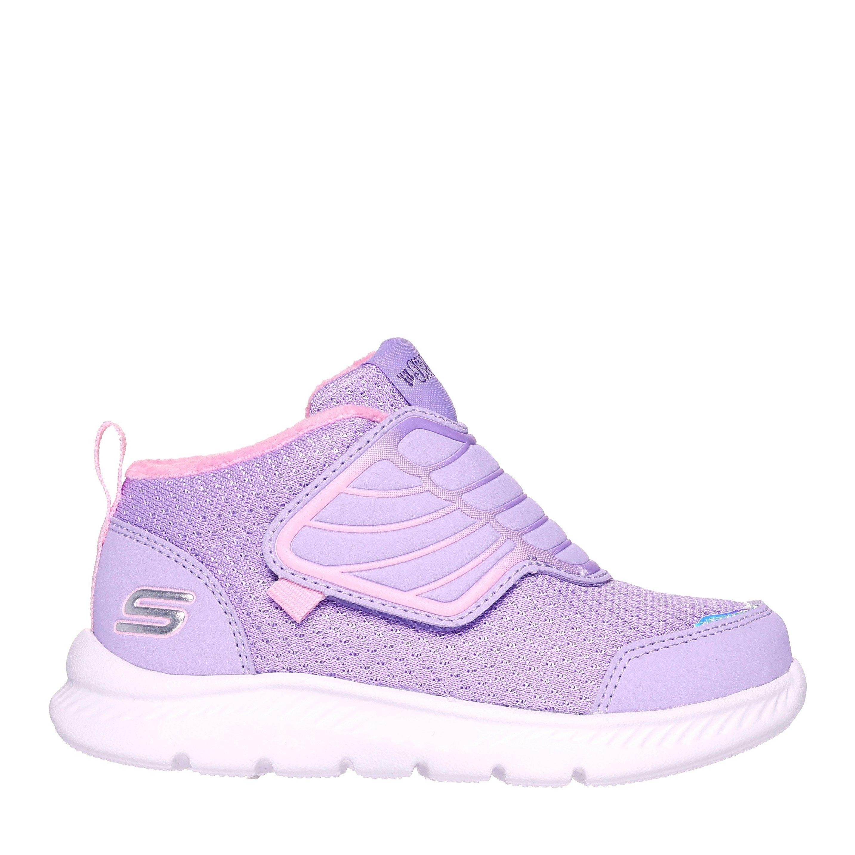 Skechers  Infant Kids' Comfyflex2 Slip On Trainers - Lavender - C8 (25.5)
