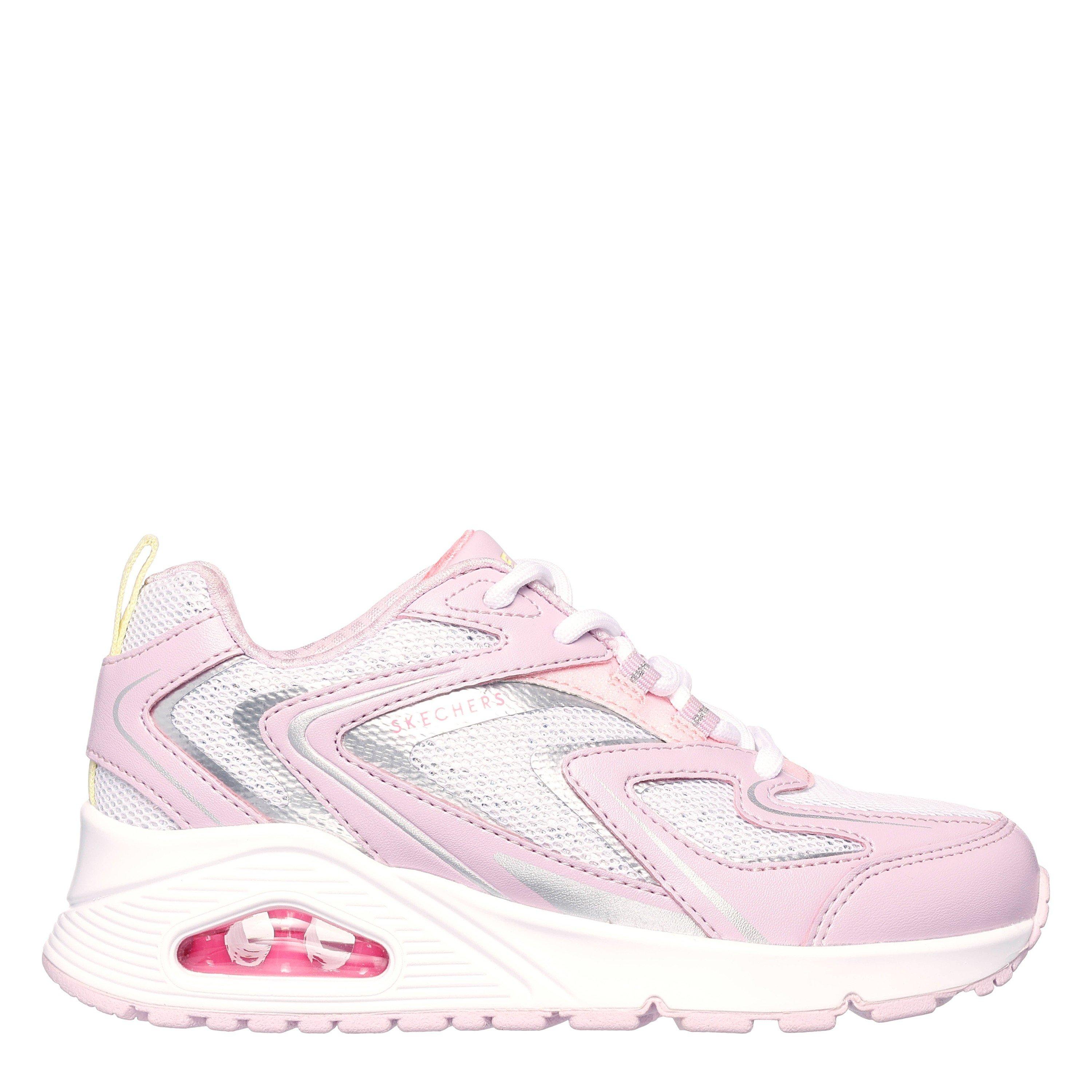 Skechers  Kids Kids' Classic Low-Top Trainers - Lavender/Pink - C13.5(33)