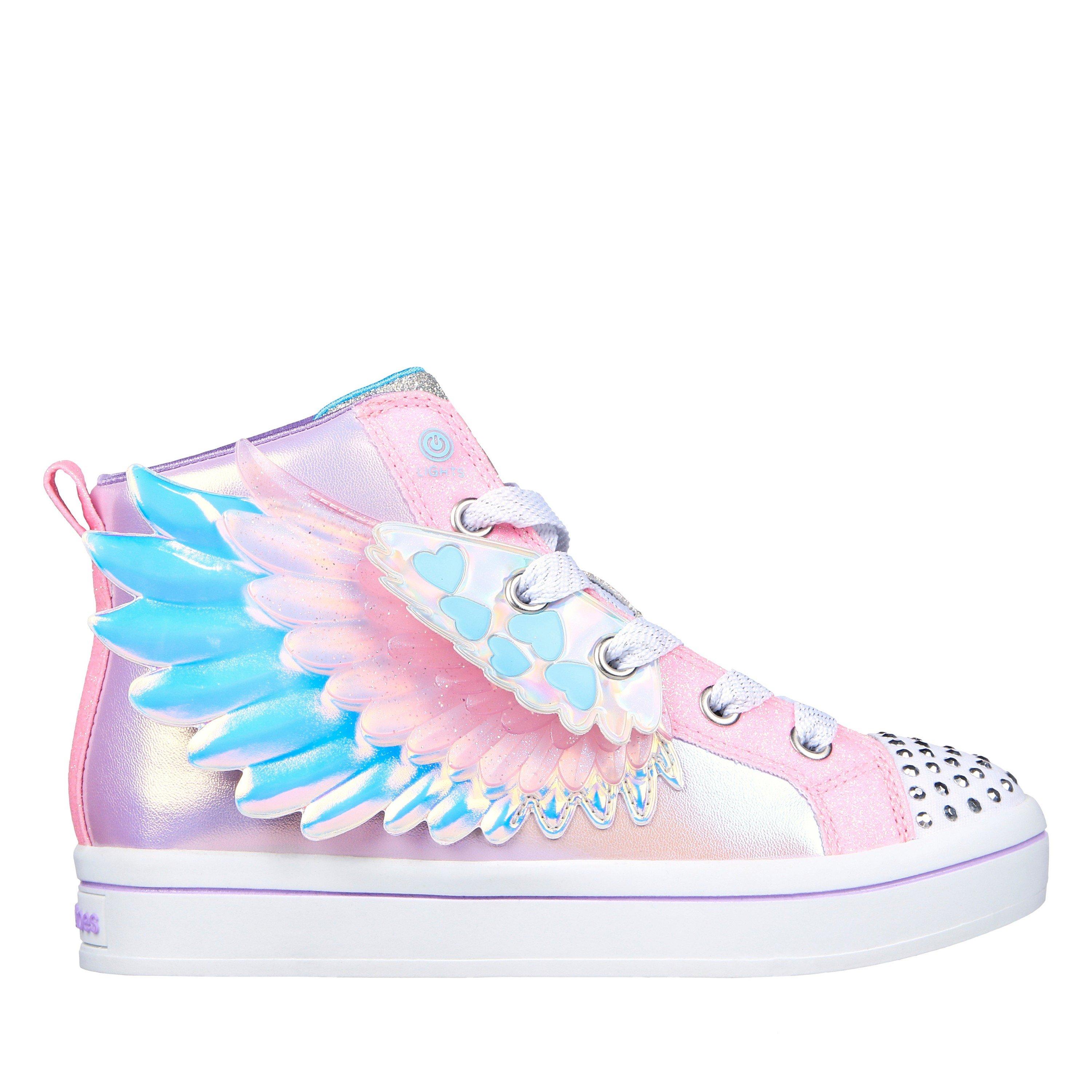 Skechers  Kids ' High-Top Trainers - Pink/ - 1.5 (34)