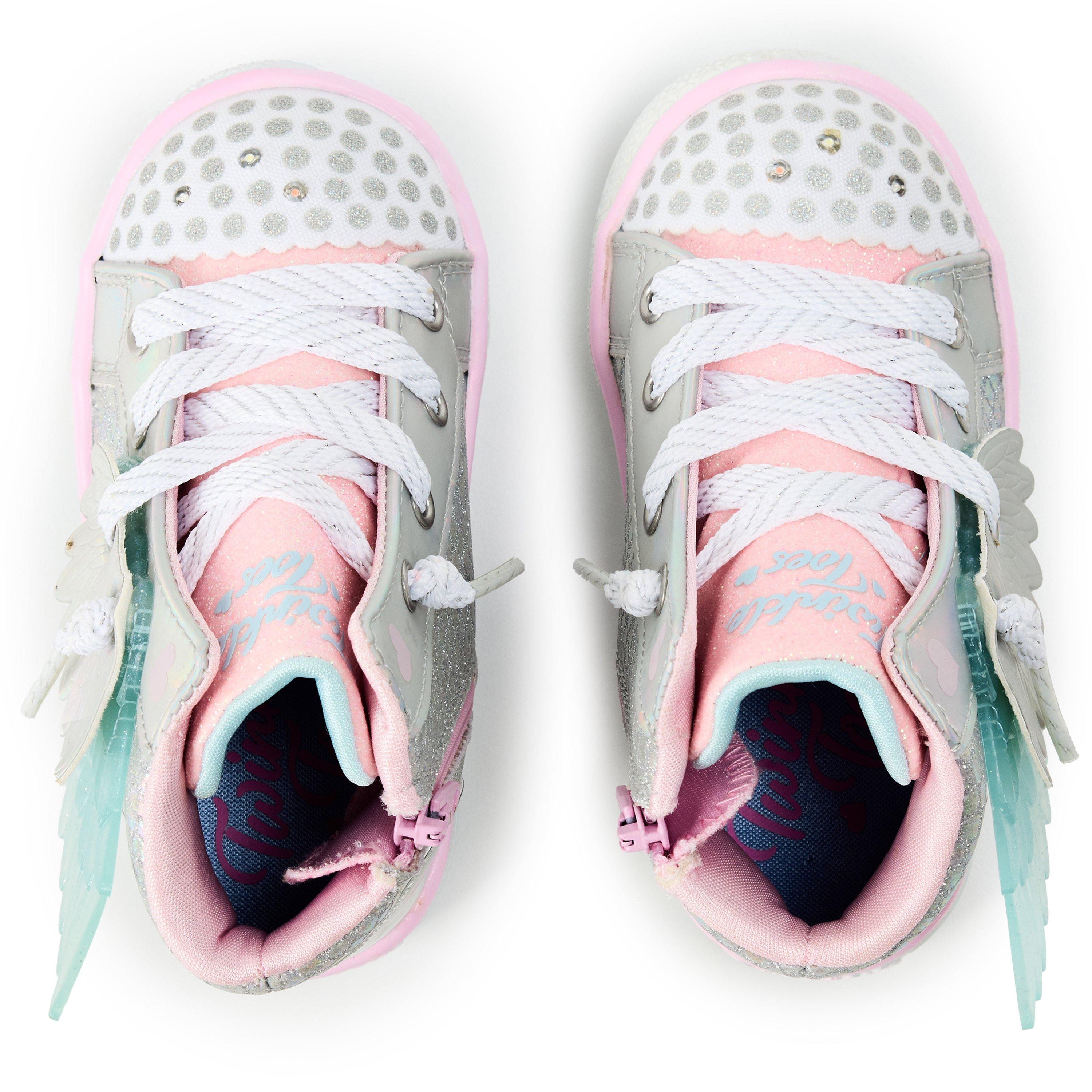 Silver/Pink - Skechers - Skechers Elites In99 - 4