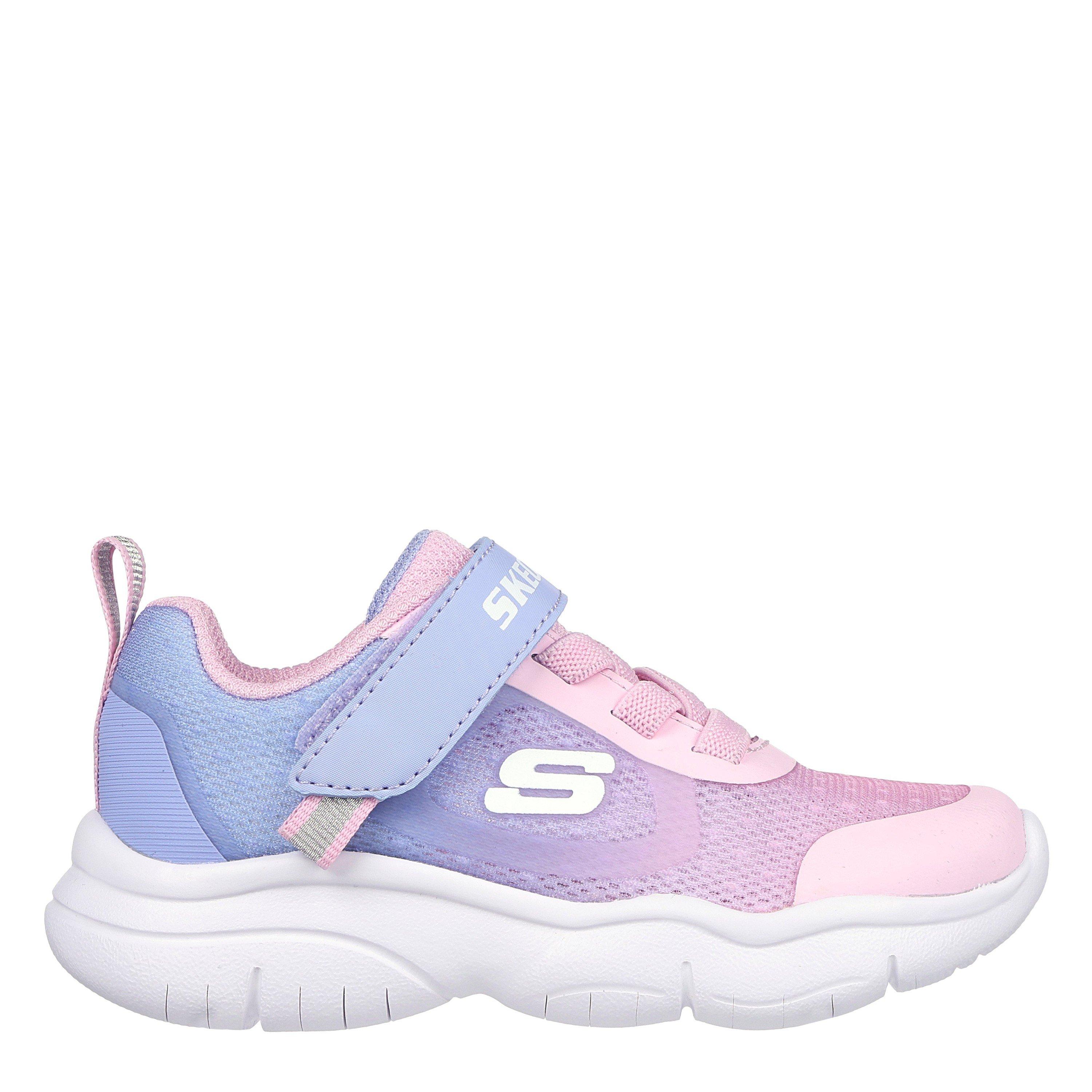 Skechers  Infant Kids' Slip On Trainers - Pink/Lavender - C8 (25.5)