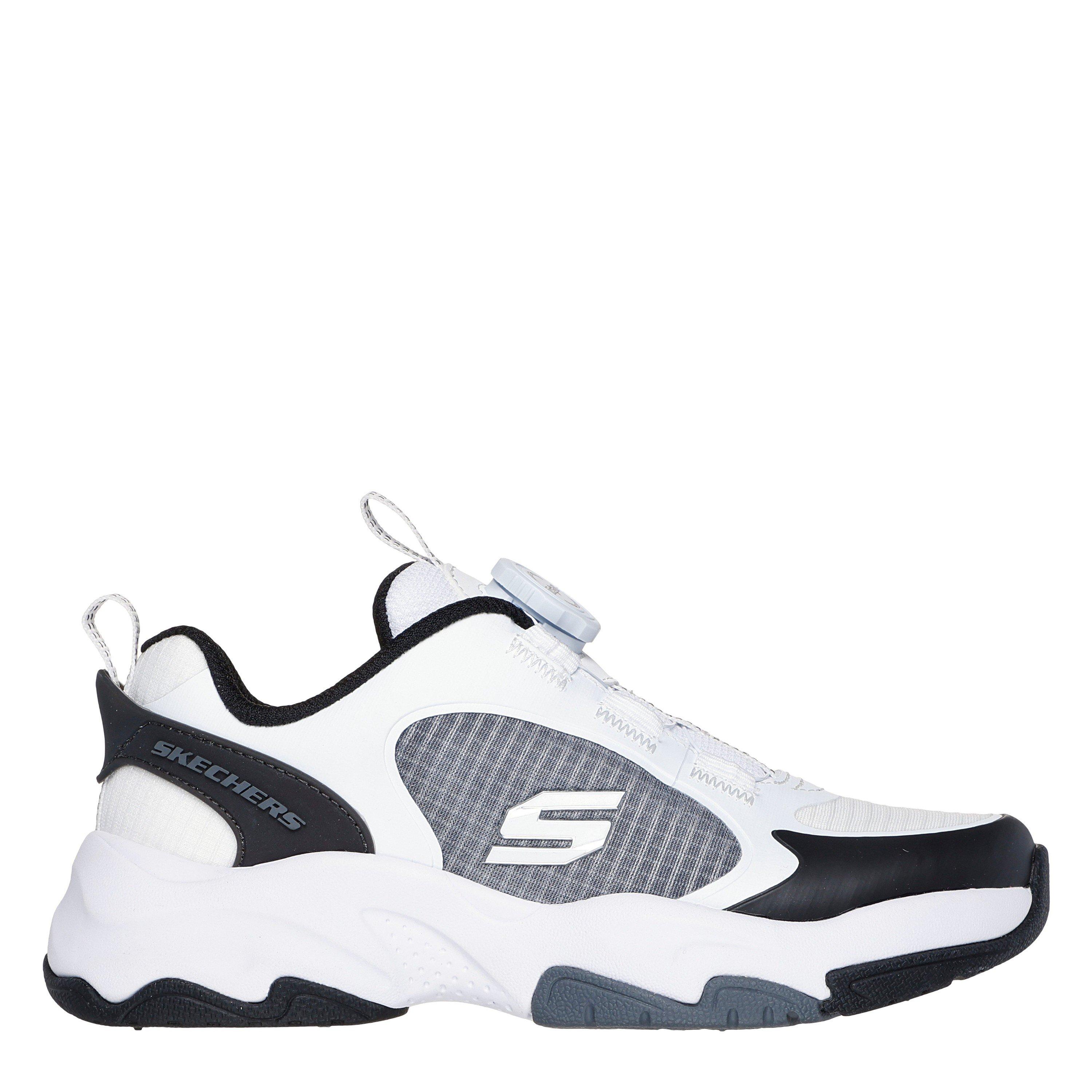 Skechers  Kids ' Slip On Trainers - White/Black - C13.5(33)