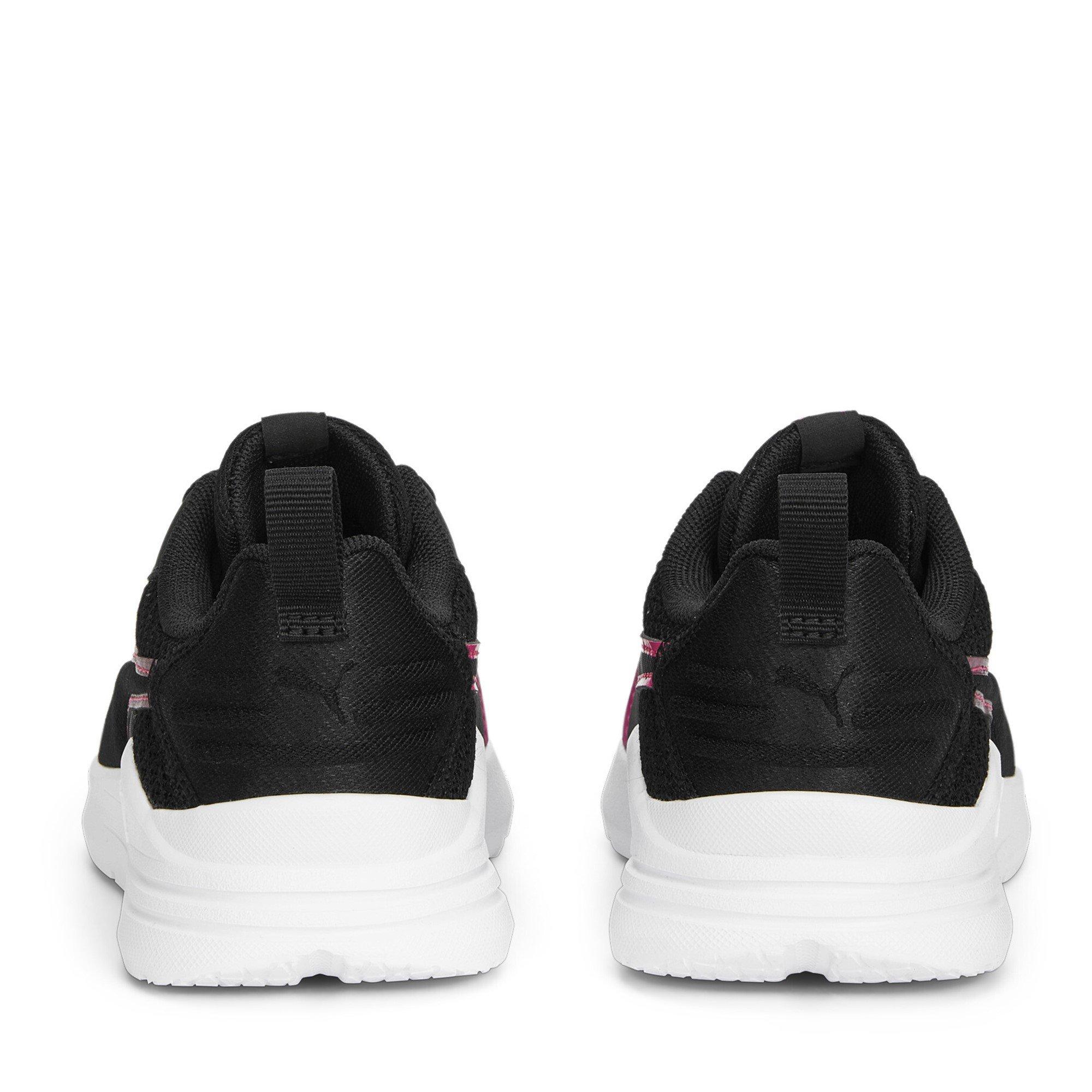 Black/Pink - Puma - Kids' Wired Run Pure PS EVA Midsole Runners - 5