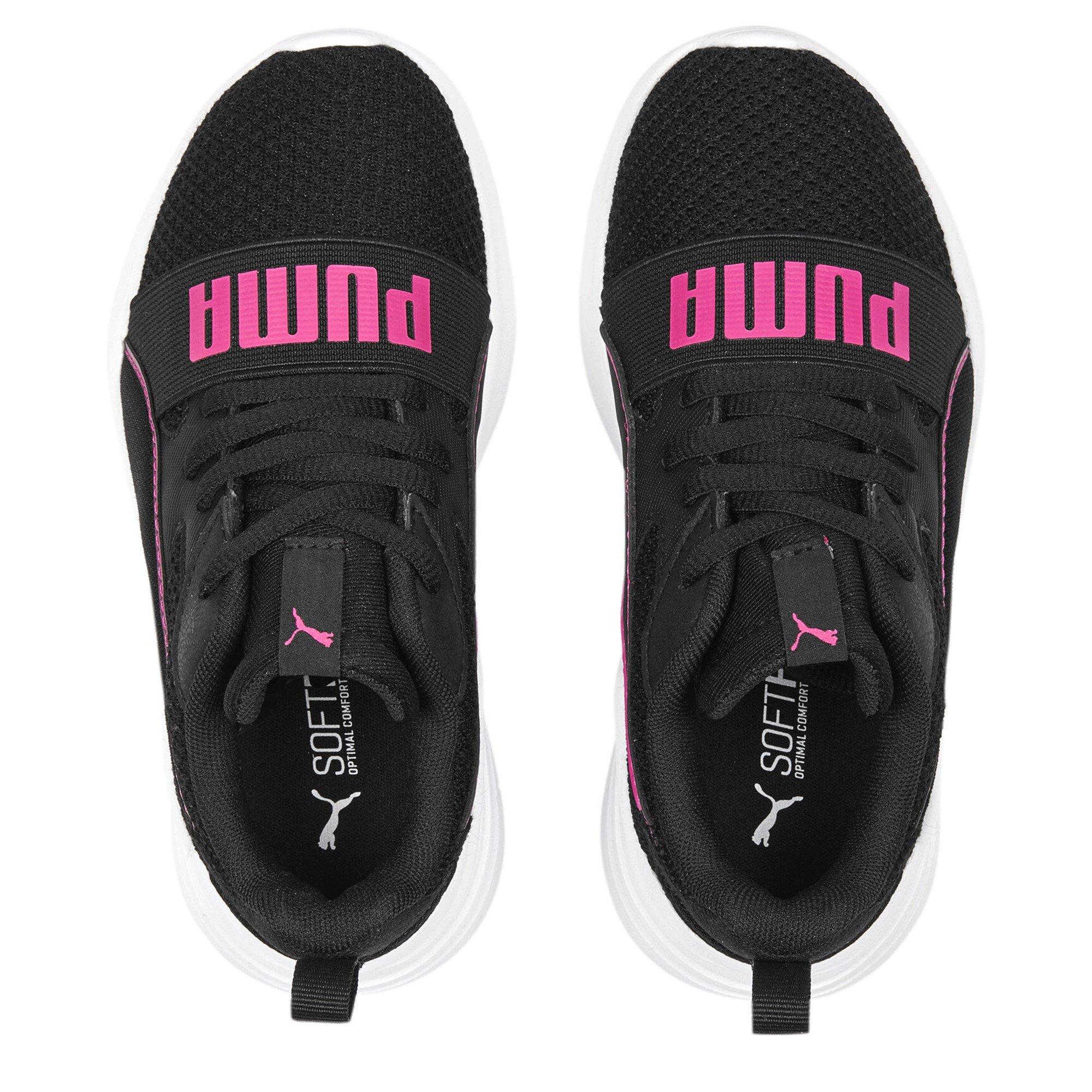 Black/Pink - Puma - Kids' Wired Run Pure PS EVA Midsole Runners - 6