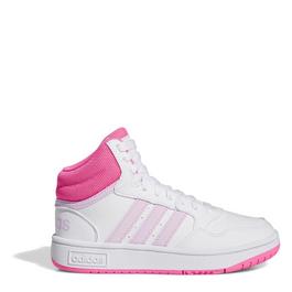 adidas Hoops Mid Shoes Kids Low Top Trainers Unisex