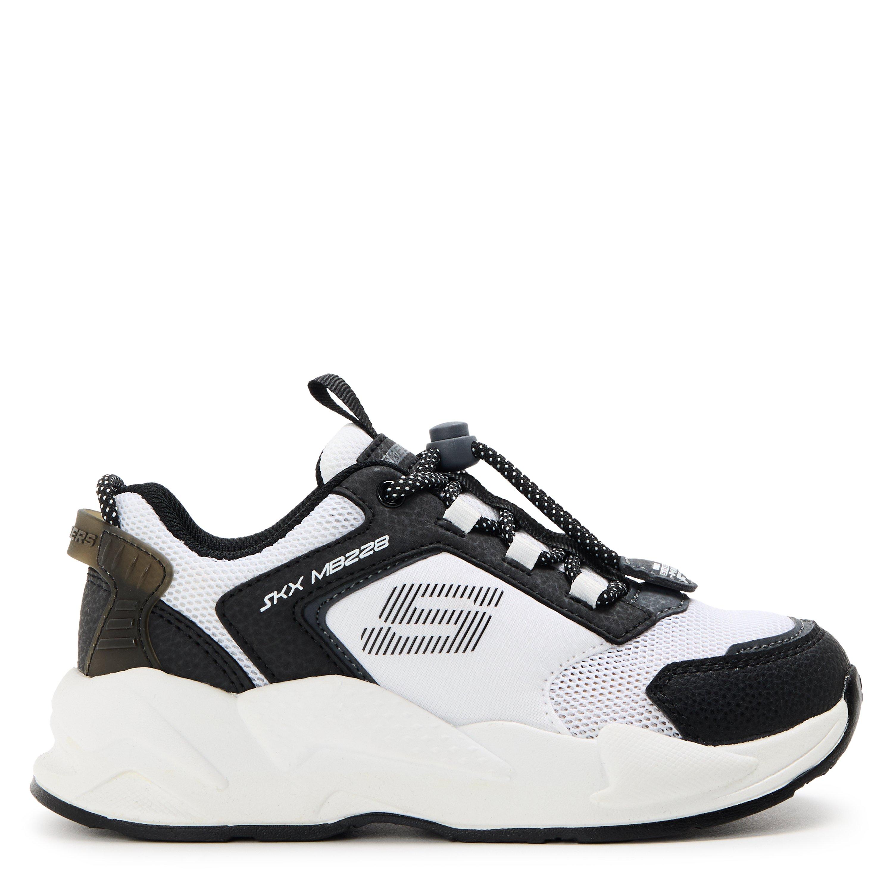 White/Black - Skechers - Kids' Ultrasurge Slip On Trainers - 1