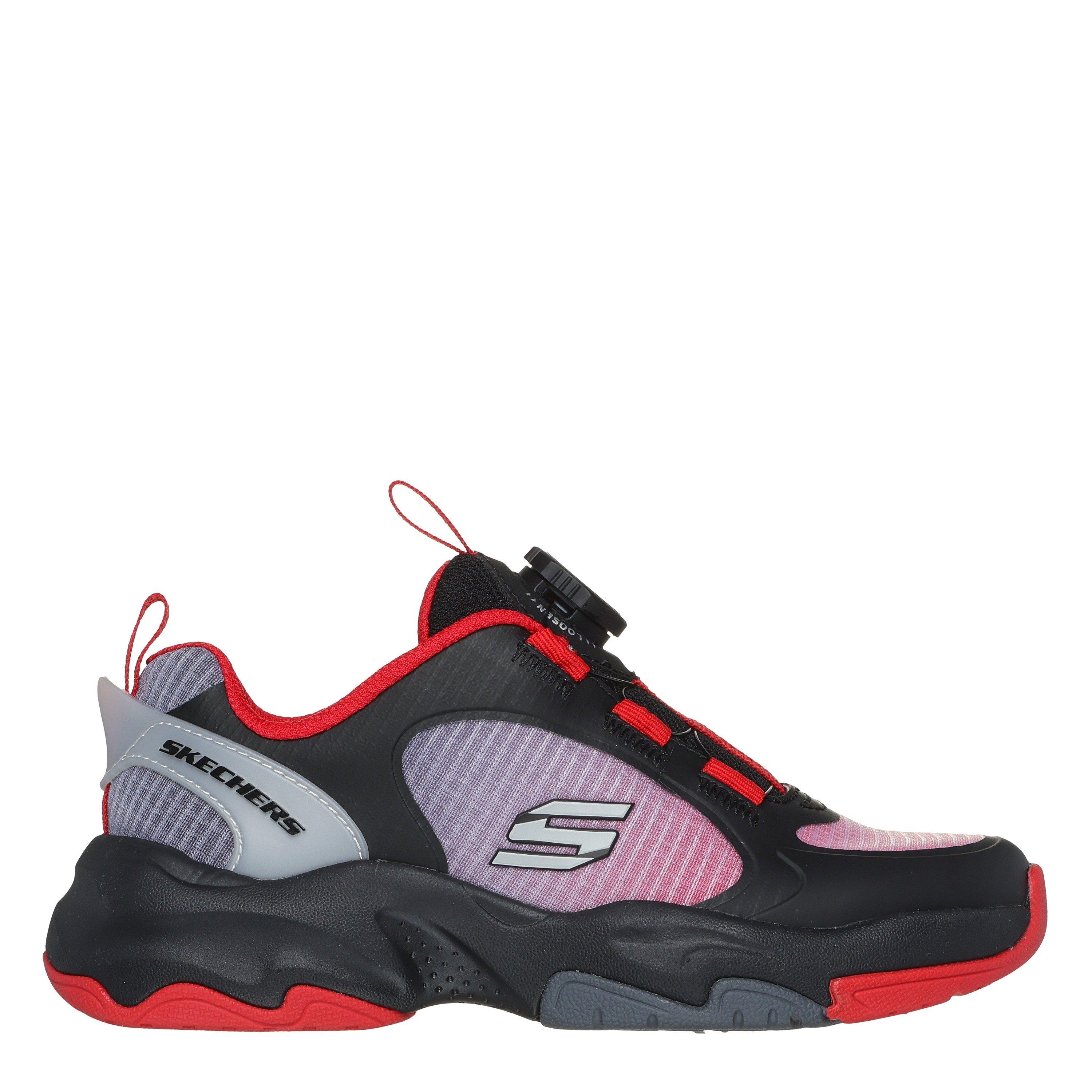 Skechers  Kids ' Slip On Trainers - Black/Red - C12.5 (31)