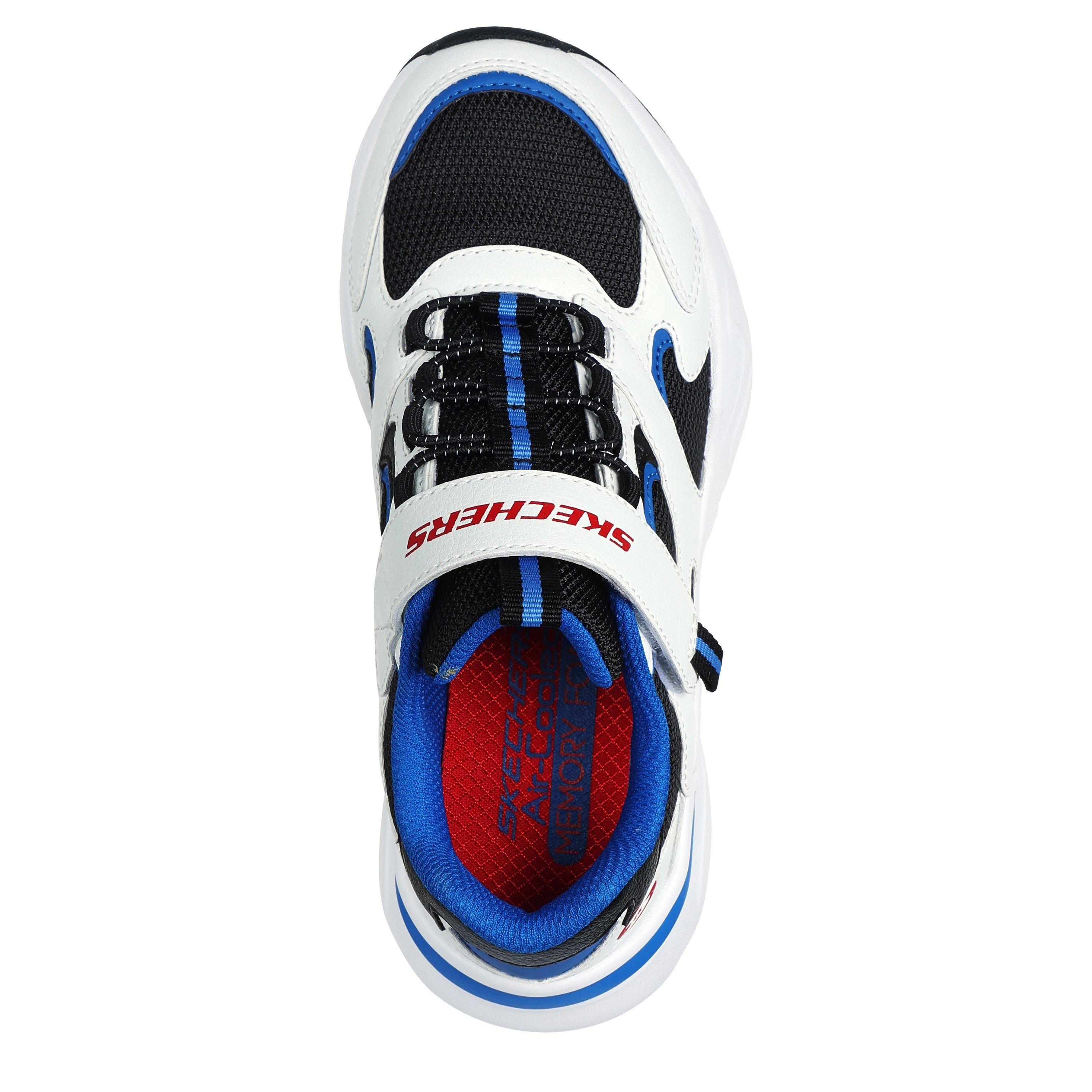 Wht/Blk/Blu - Skechers - Skechers Bobsbamina Ch99 - 5