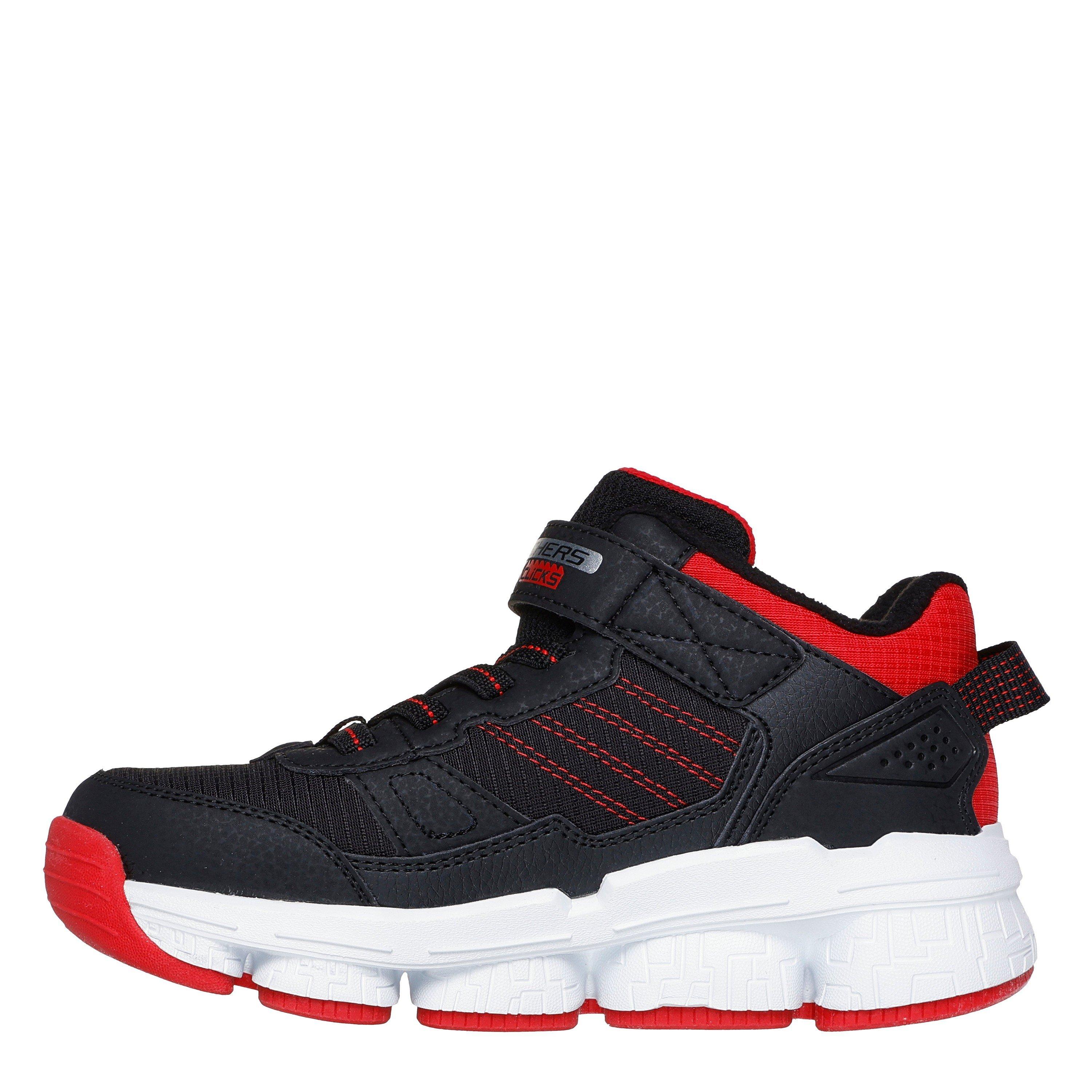 Black/Red - Skechers - Unisex Kids' Lunnix Slip On Trainers - 2