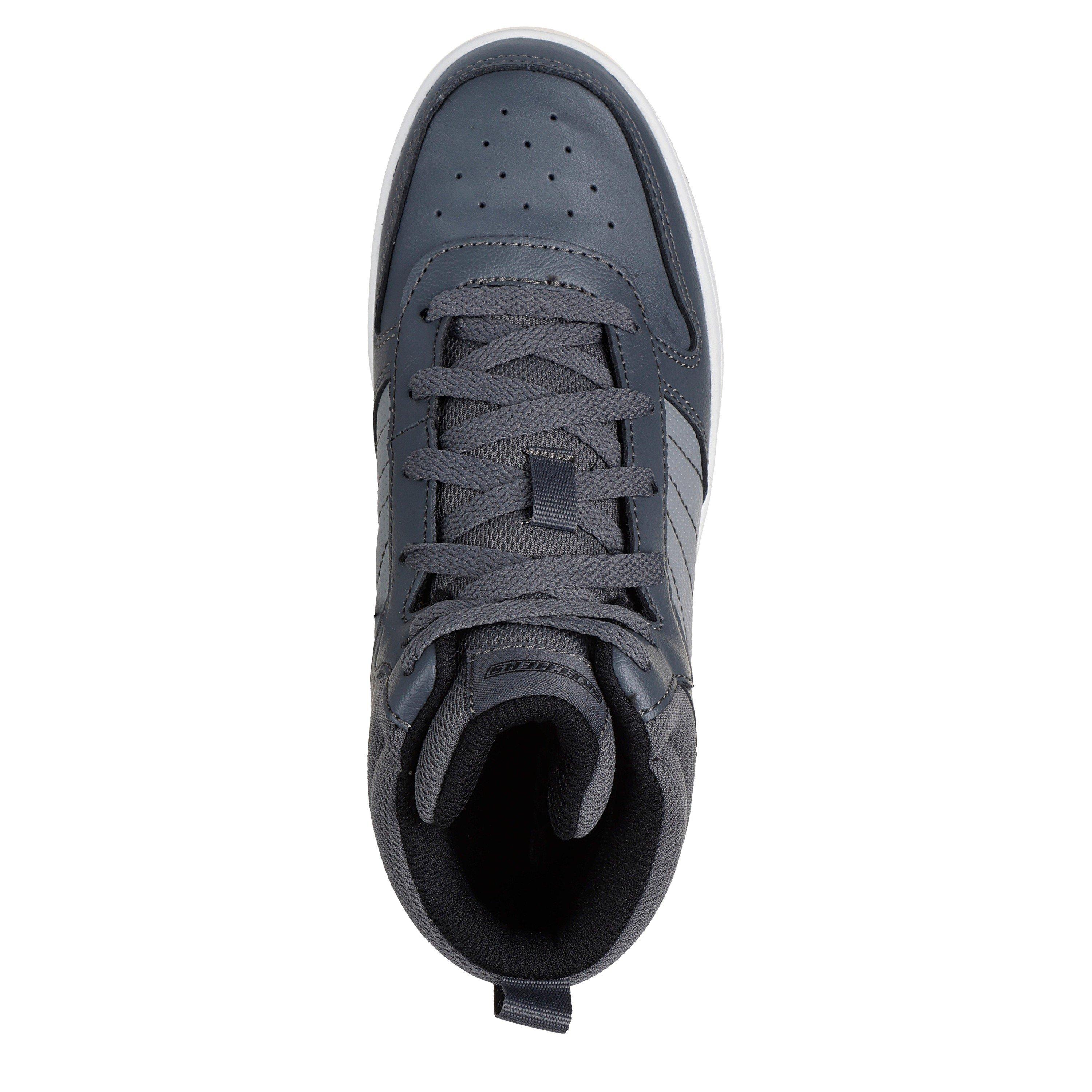 Grau - Skechers - Unisex Kids' High-Top Trainers - 4