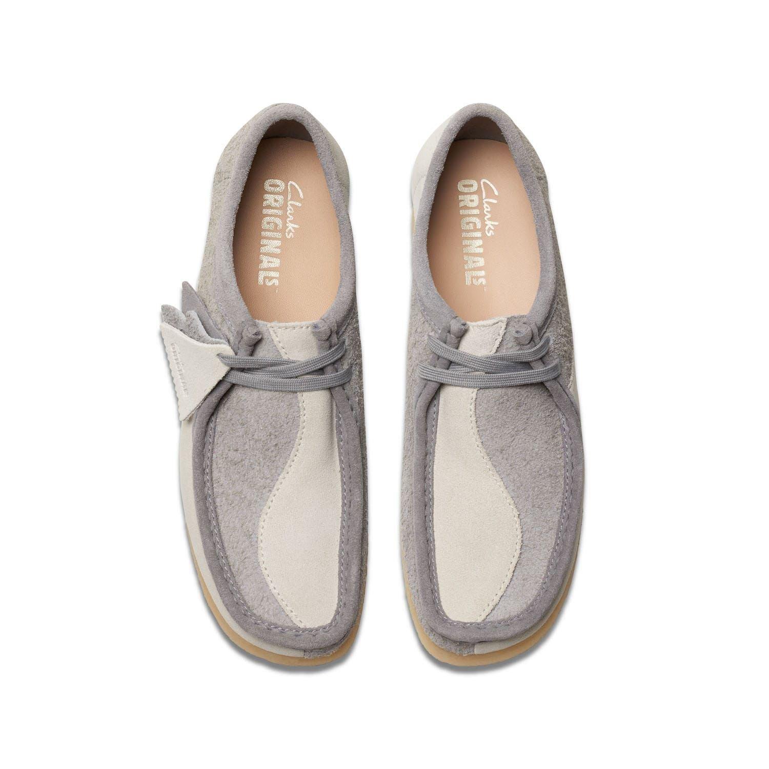 Grey - Clarks Originals - Wallabee Shoes - 6