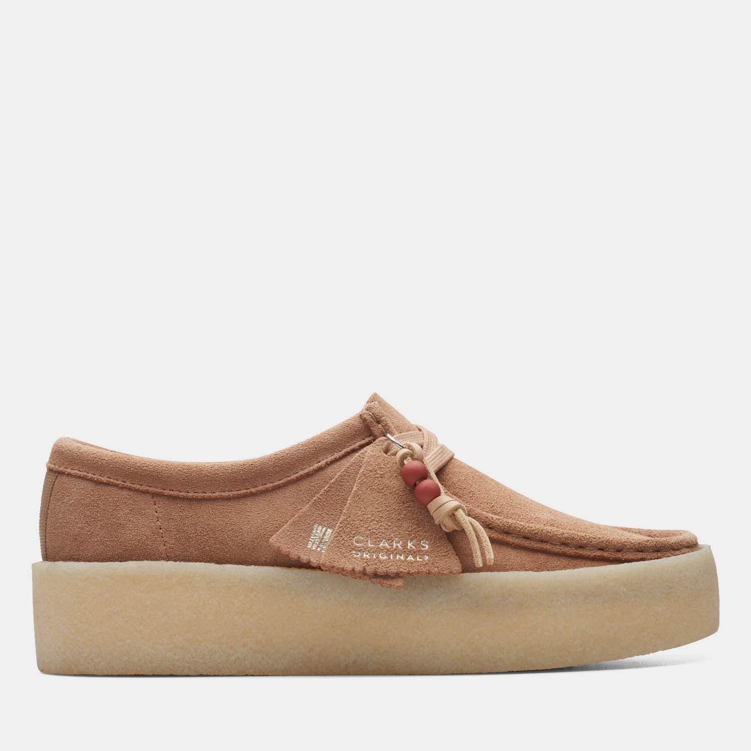 Clarks Originals Women's Wallabee Cup Shoes - Beige - UK 7.5