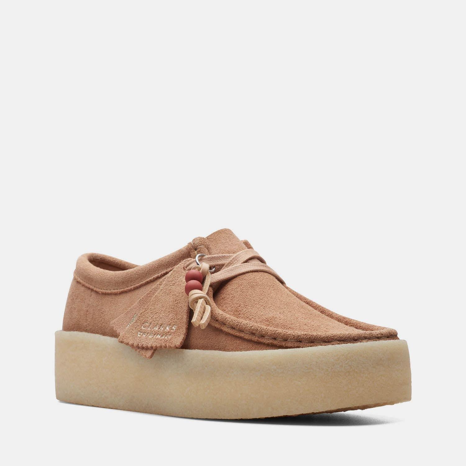 Beige - Clarks Originals - Wallabee Cup Shoes - 2