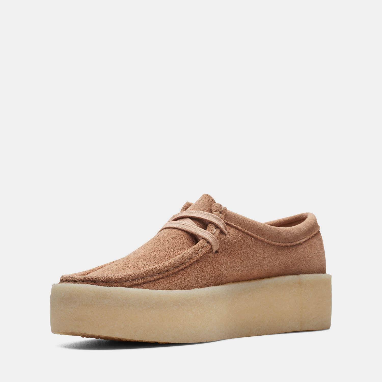 Beige - Clarks Originals - Wallabee Cup Shoes - 4