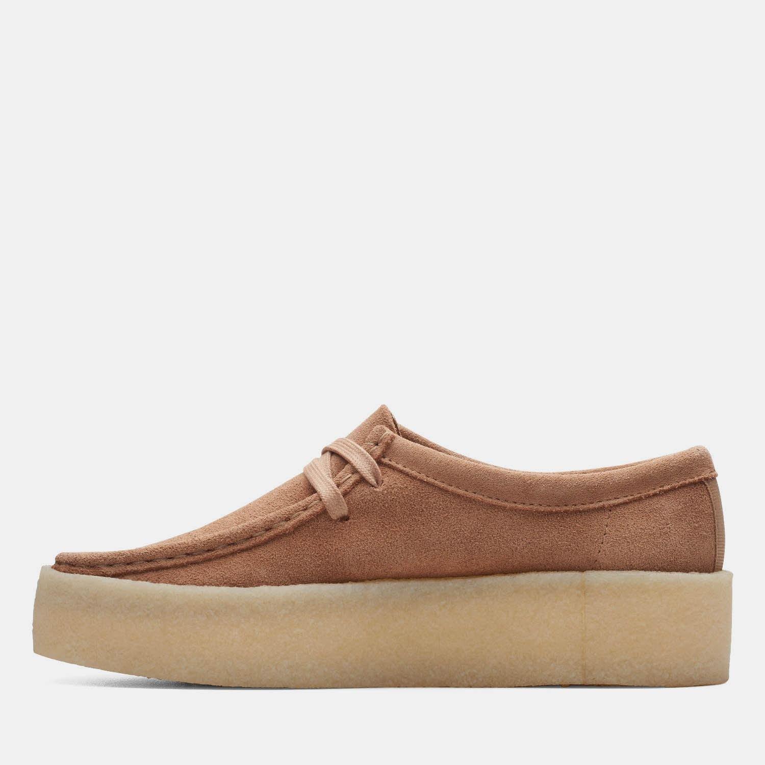 Beige - Clarks Originals - Wallabee Cup Shoes - 5