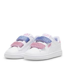 Puma Smash 3.0 Glitz Glam V Infant Girl Trainers