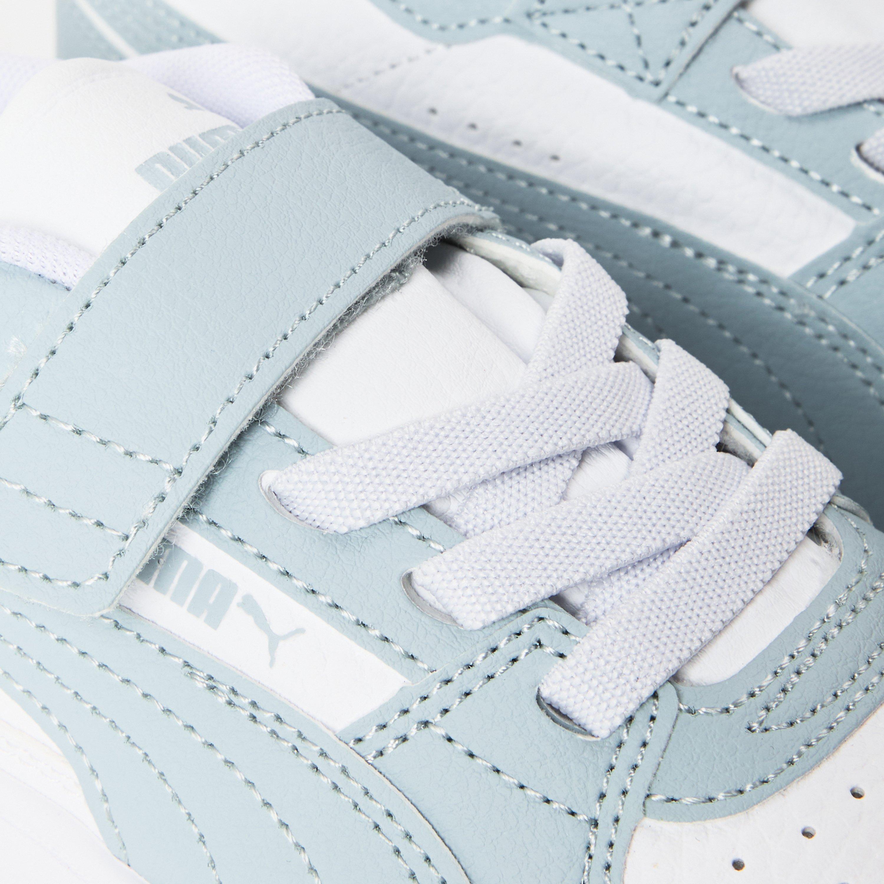 White/Blue - Puma - Caven Kids Trainers - 3