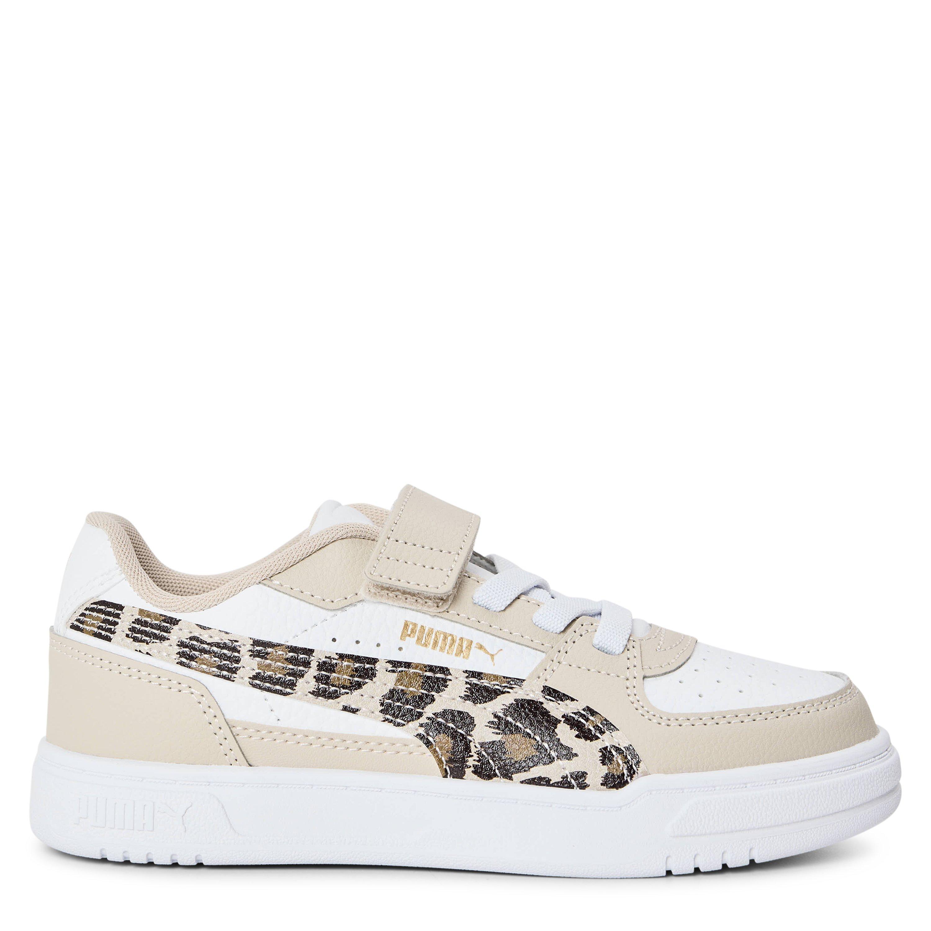 Puma Boys Caven 2.0 Ps Child Trainers - White/Leopard - C11 (29)