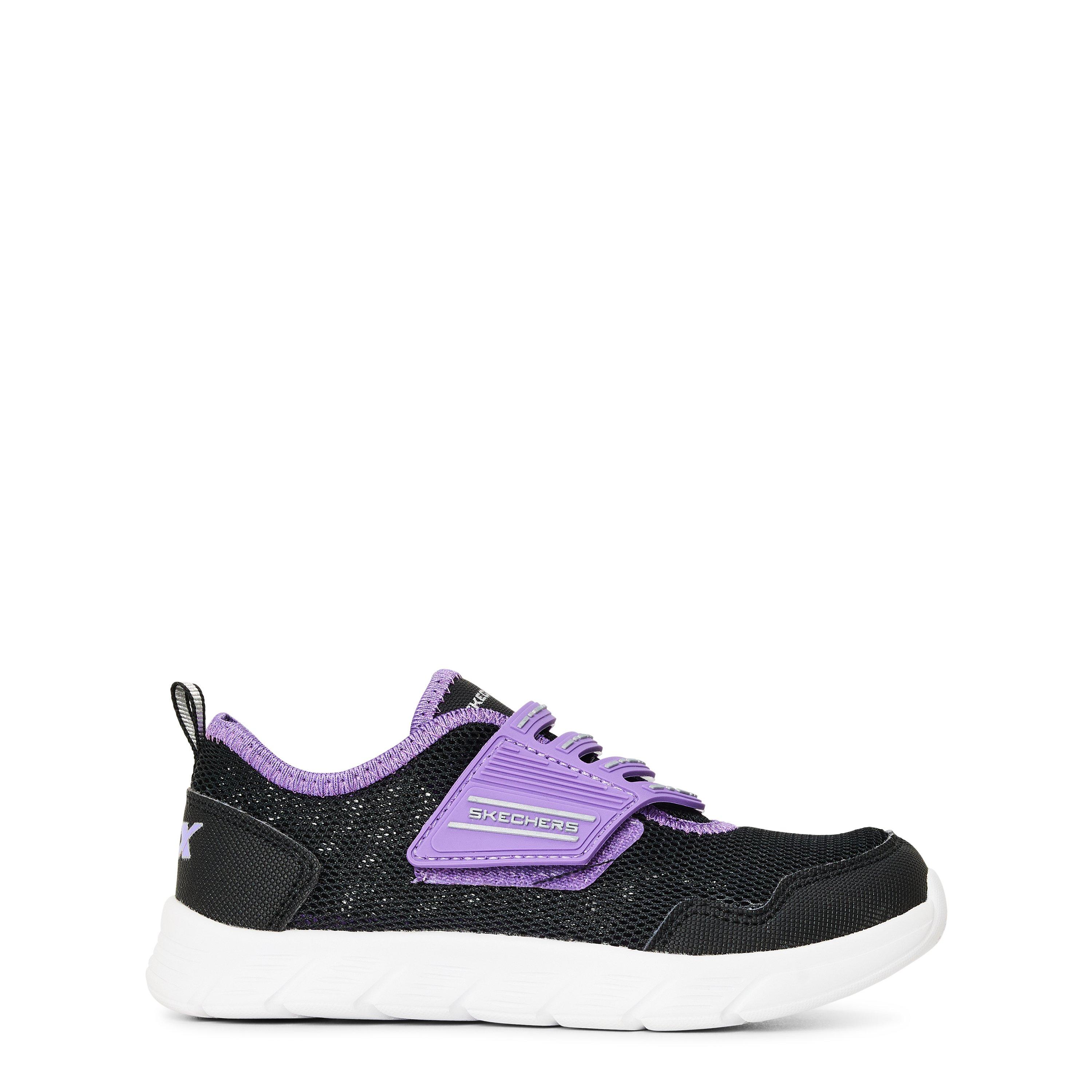 Skechers  Kids ' Slip On Trainers - Black/Purple - C10 (27.5)