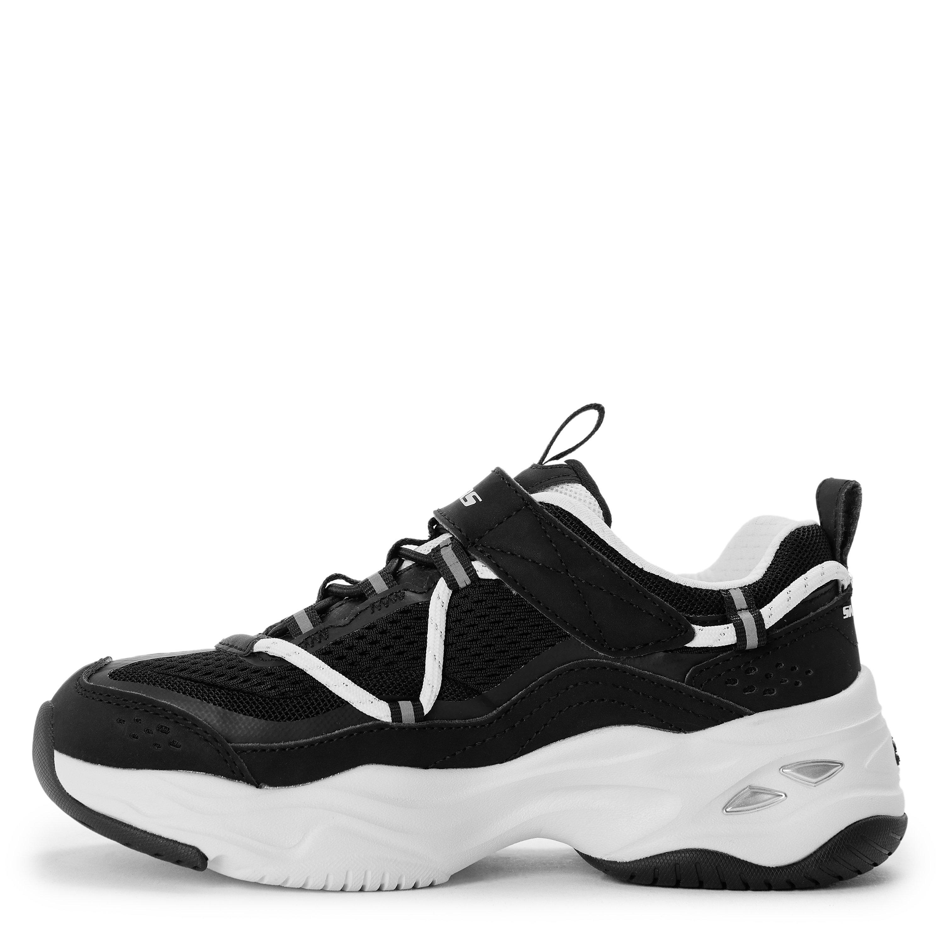 Zwart/Wit - Skechers - Skechers DLites4 0 Ch99 - 2