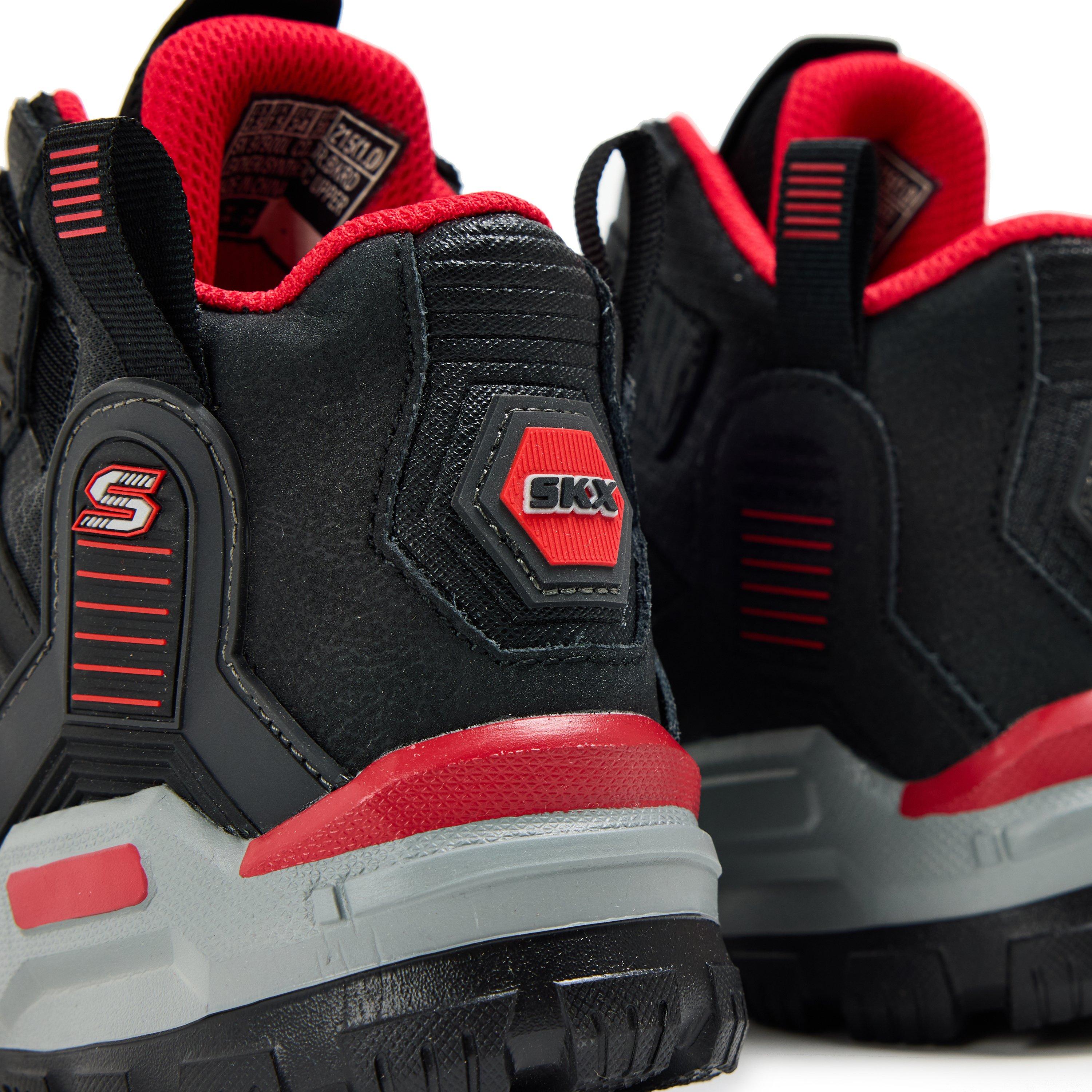 Black/Red - Skechers - Unisex Kids' Slip On Trainers - 3