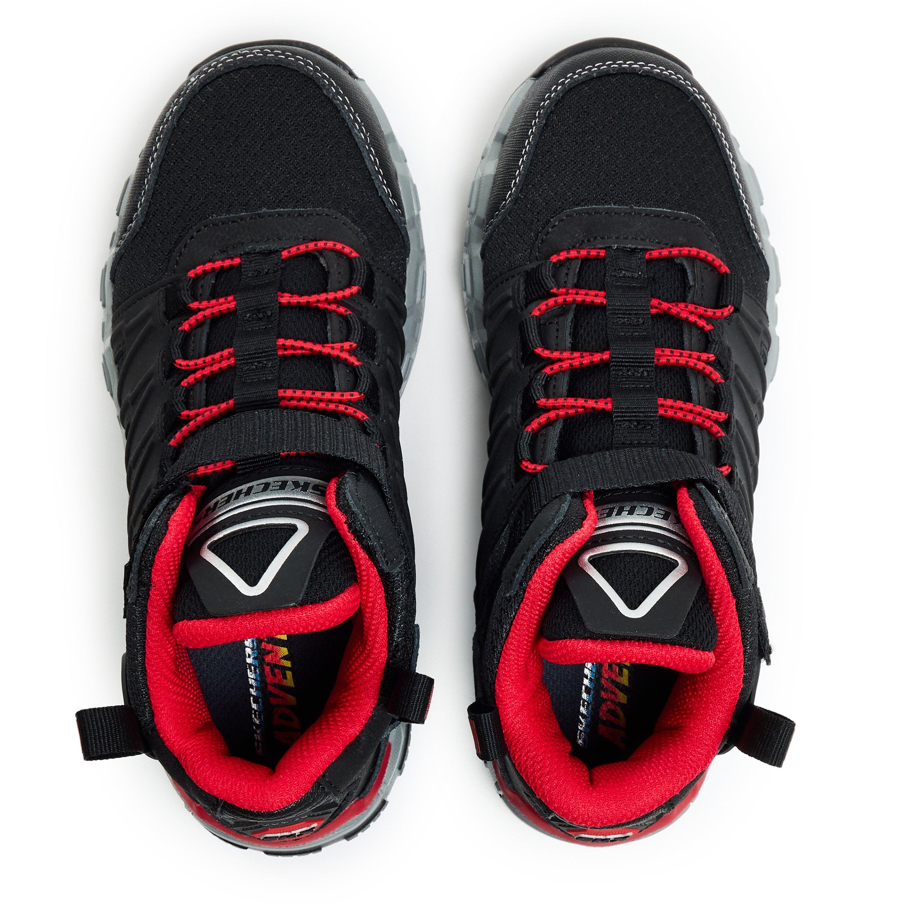 Black/Red - Skechers - Unisex Kids' Slip On Trainers - 4