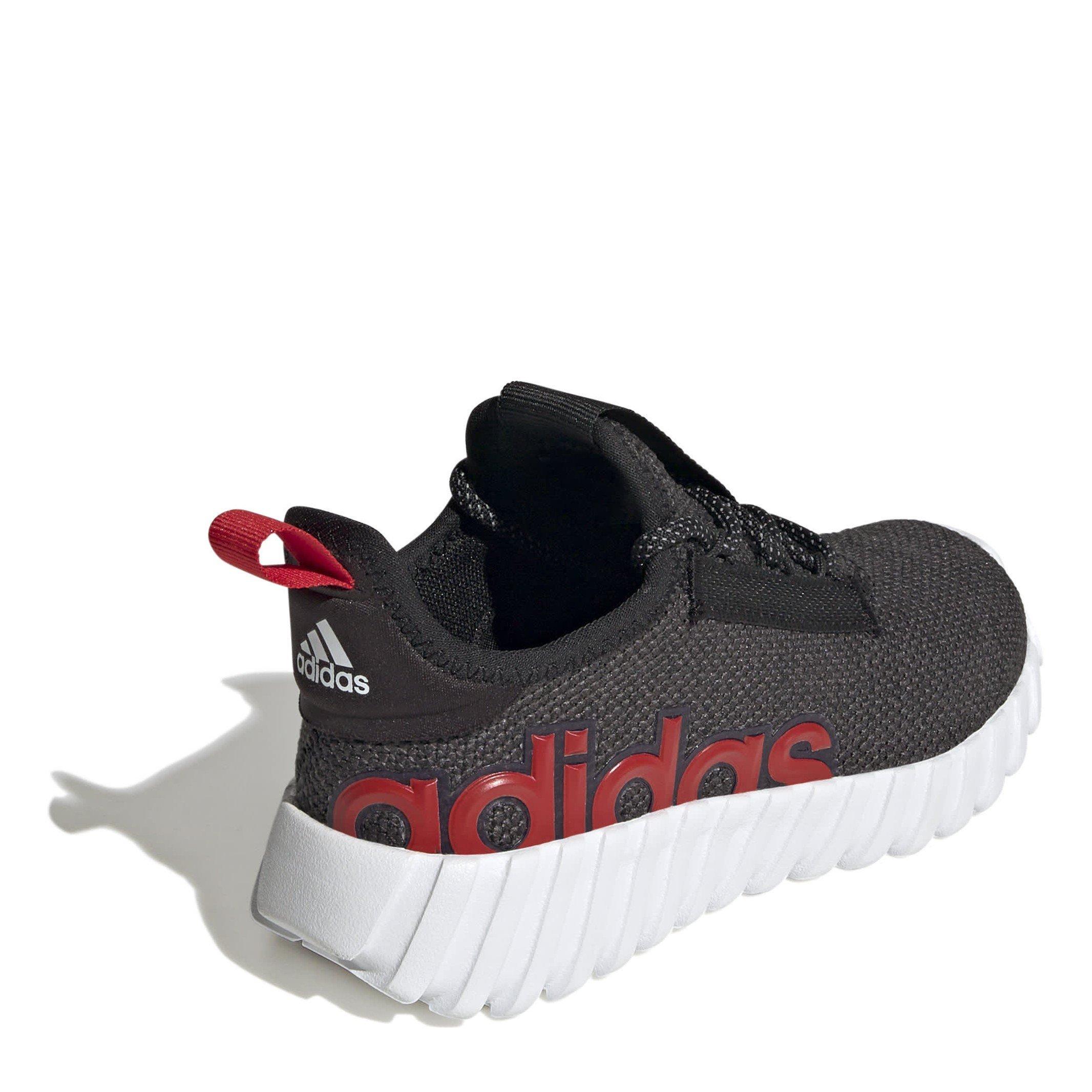Black/Red - adidas - Kaptir 2.0 Child Boys Trainers - 4