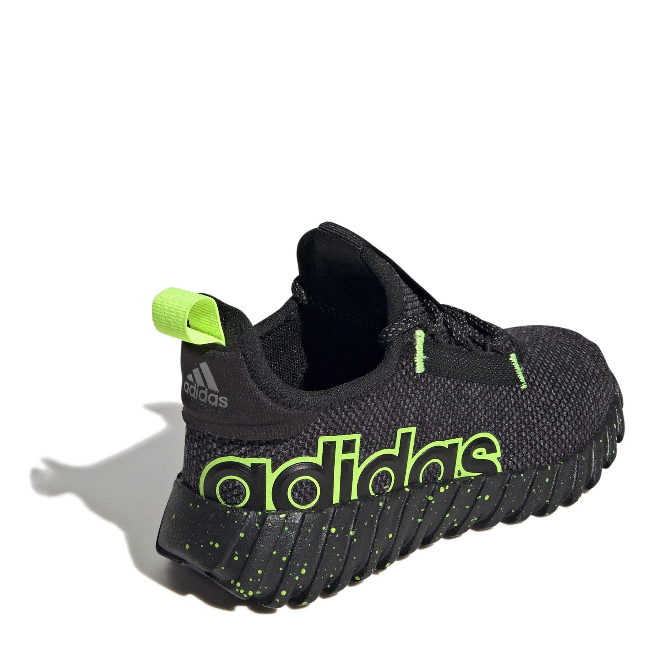 Zwart/Citroen - adidas - Kaptir 2.0 Child Boys Trainers - 4