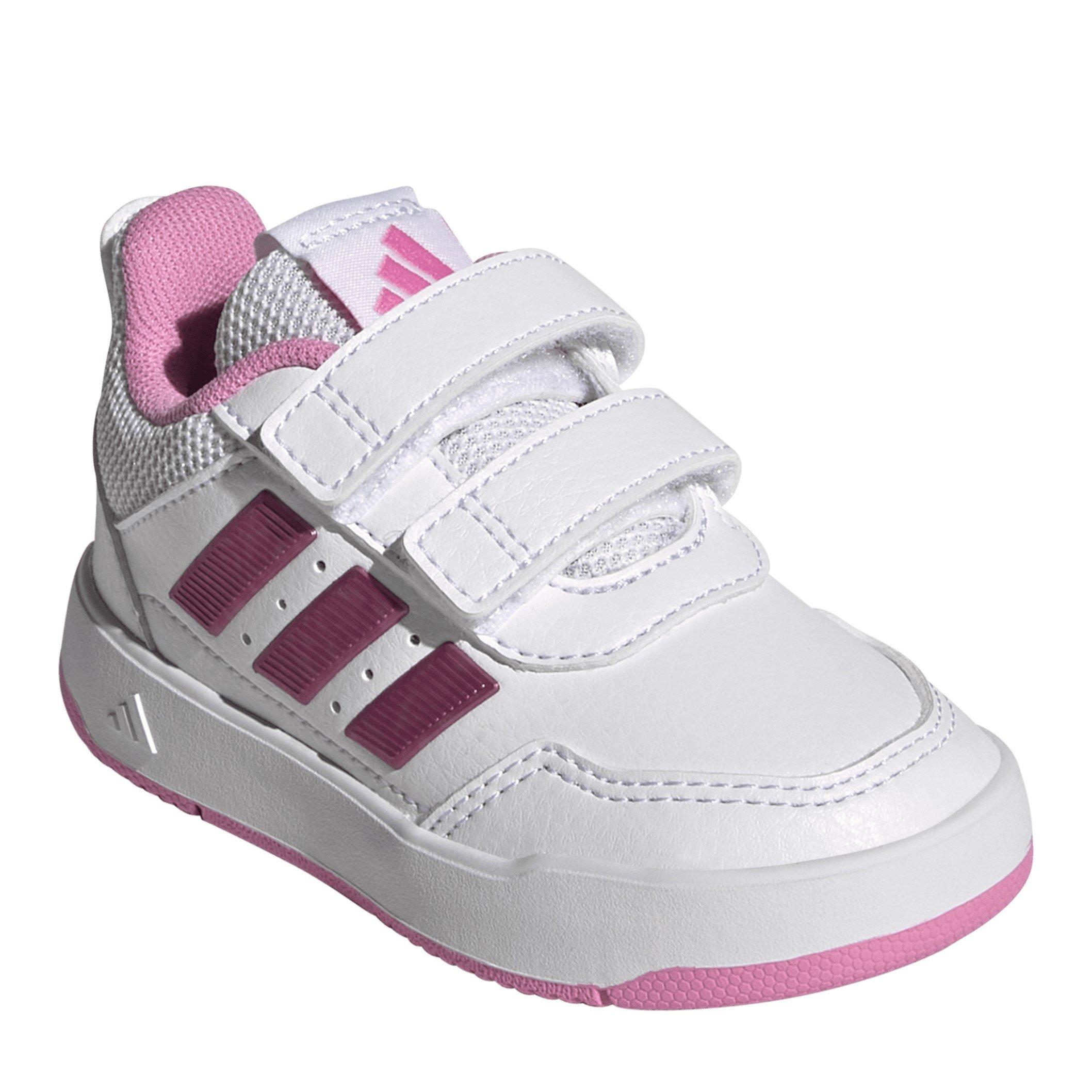Weiß/Rosa - adidas - Tensaur Hook and Loop Shoes Infant Girls - 3