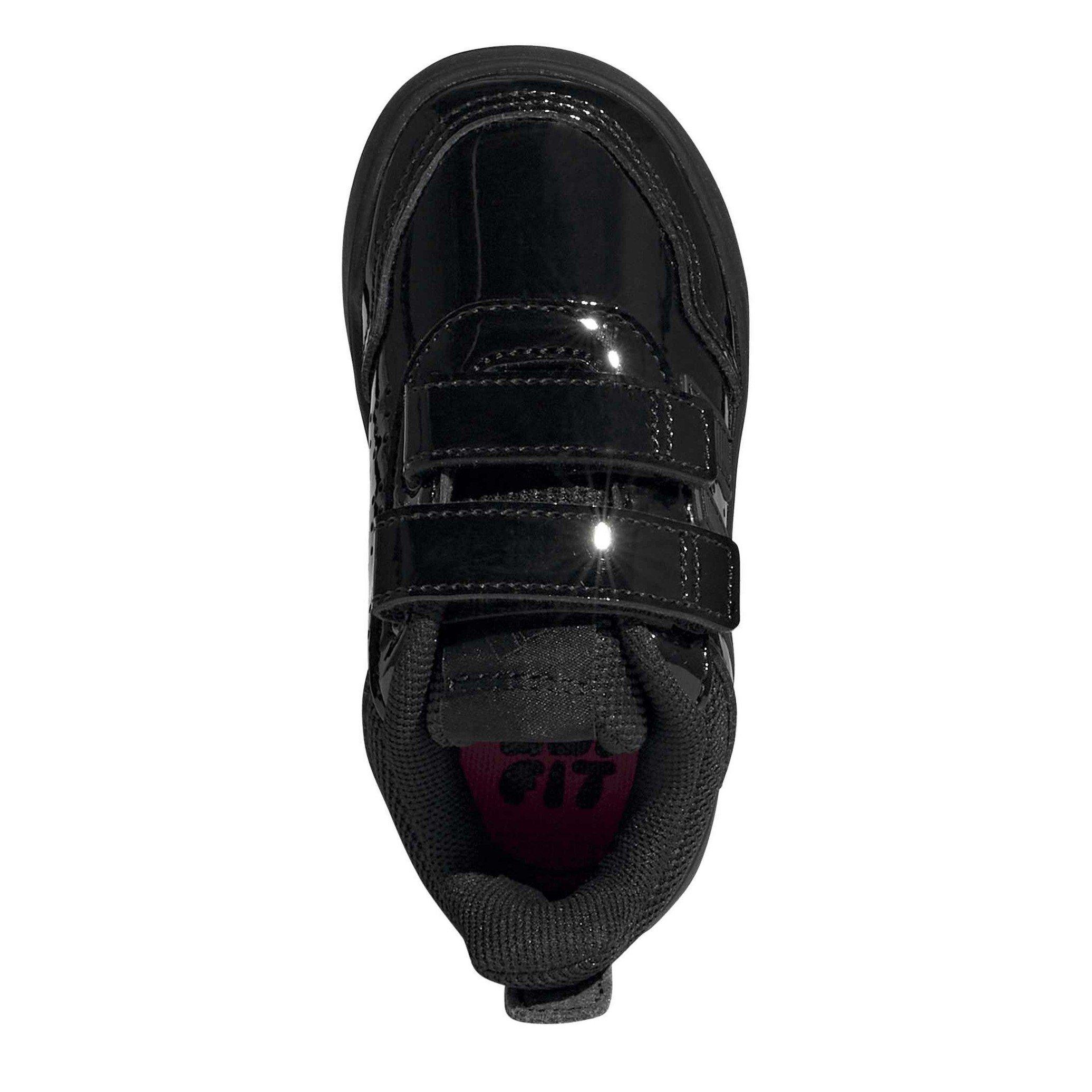 Black Patent - adidas - Tensaur Hook and Loop Shoes Infant Girls - 5