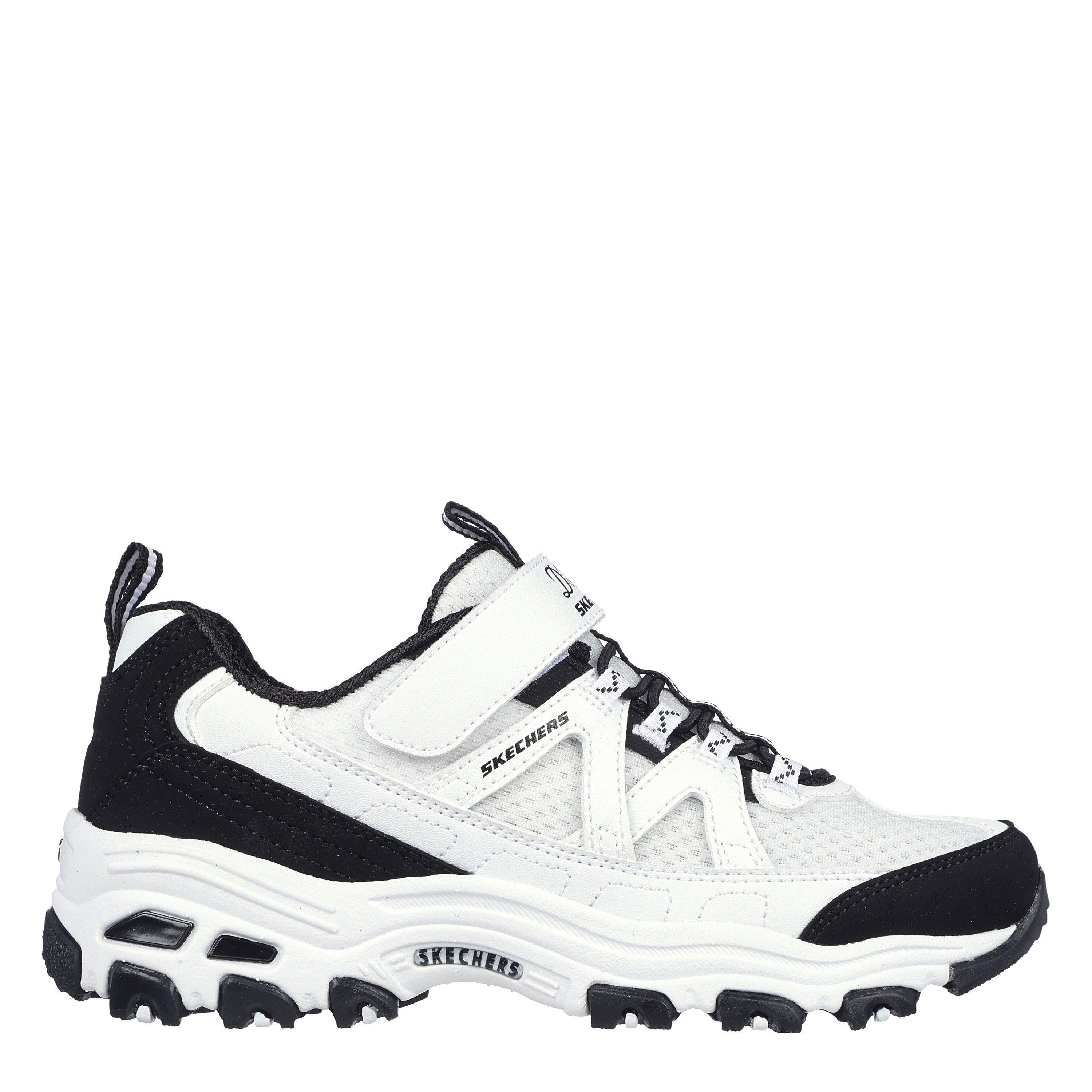 Skechers  Kids Kids' Classic Low-Top Trainers - White/Black - C11.5 (29)