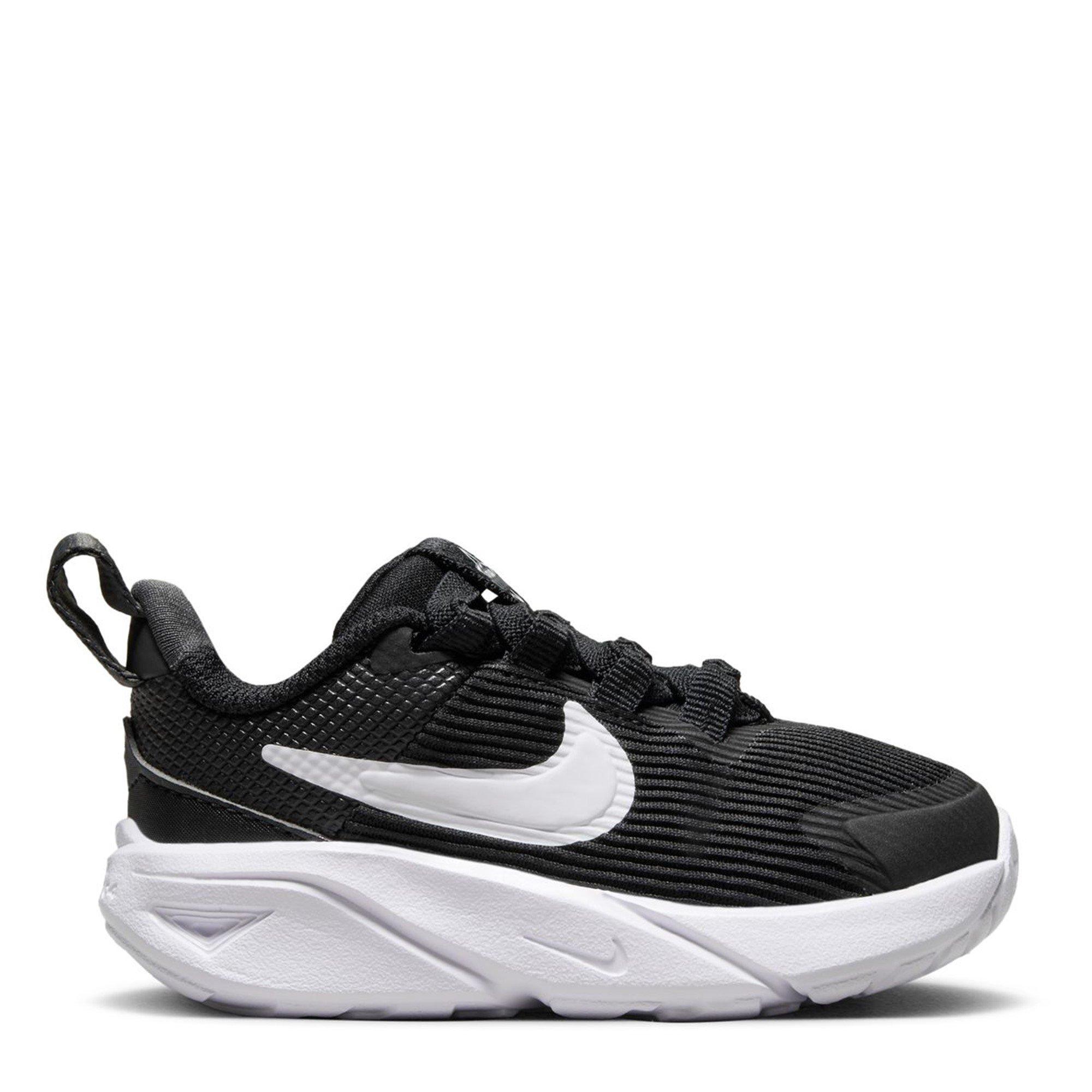Black/White - Nike - Star Runner 4 Baby/Toddler Shoes - 1