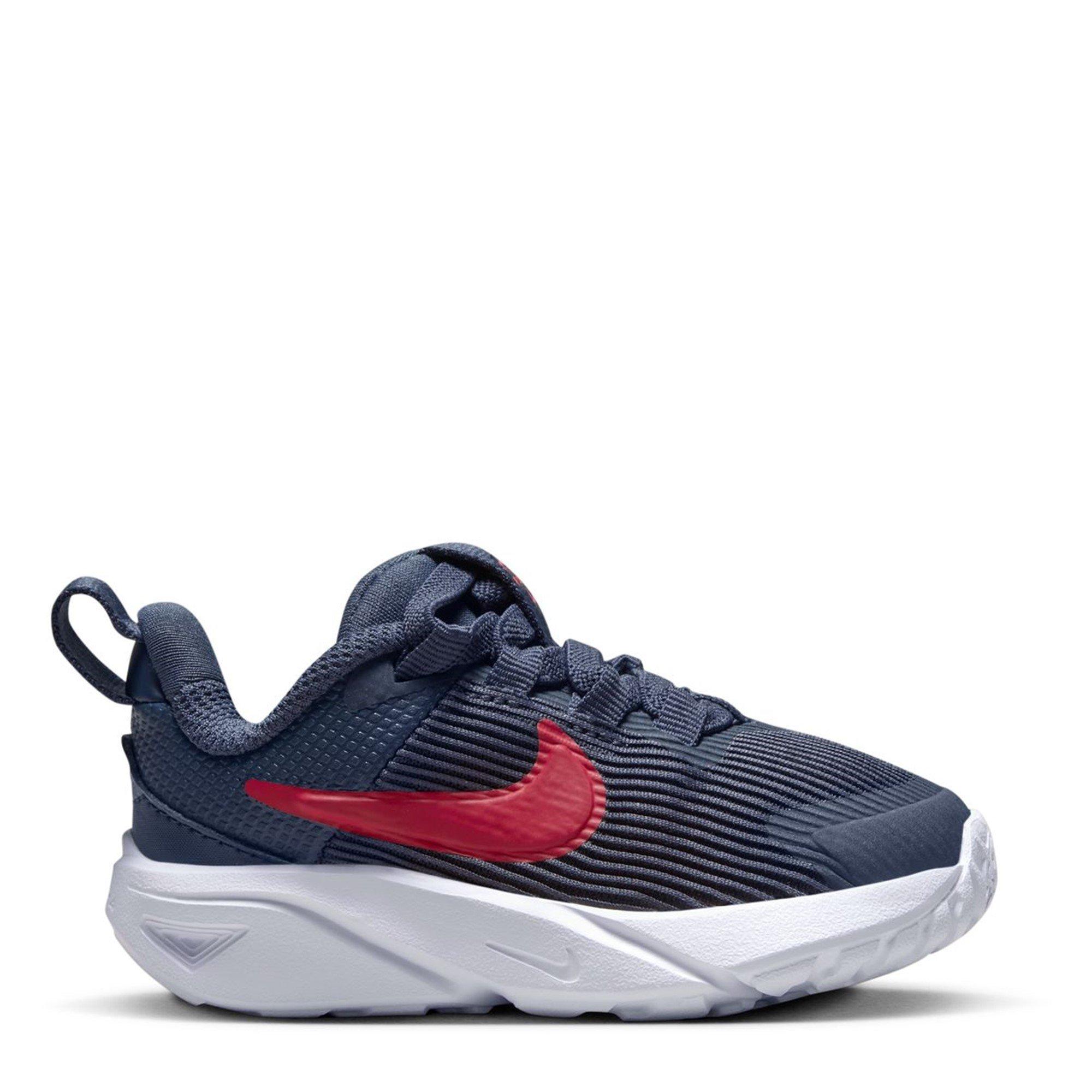 Nike  Star Runner 4 Baby/Toddler Shoes - Navy/Red - C3 (19)