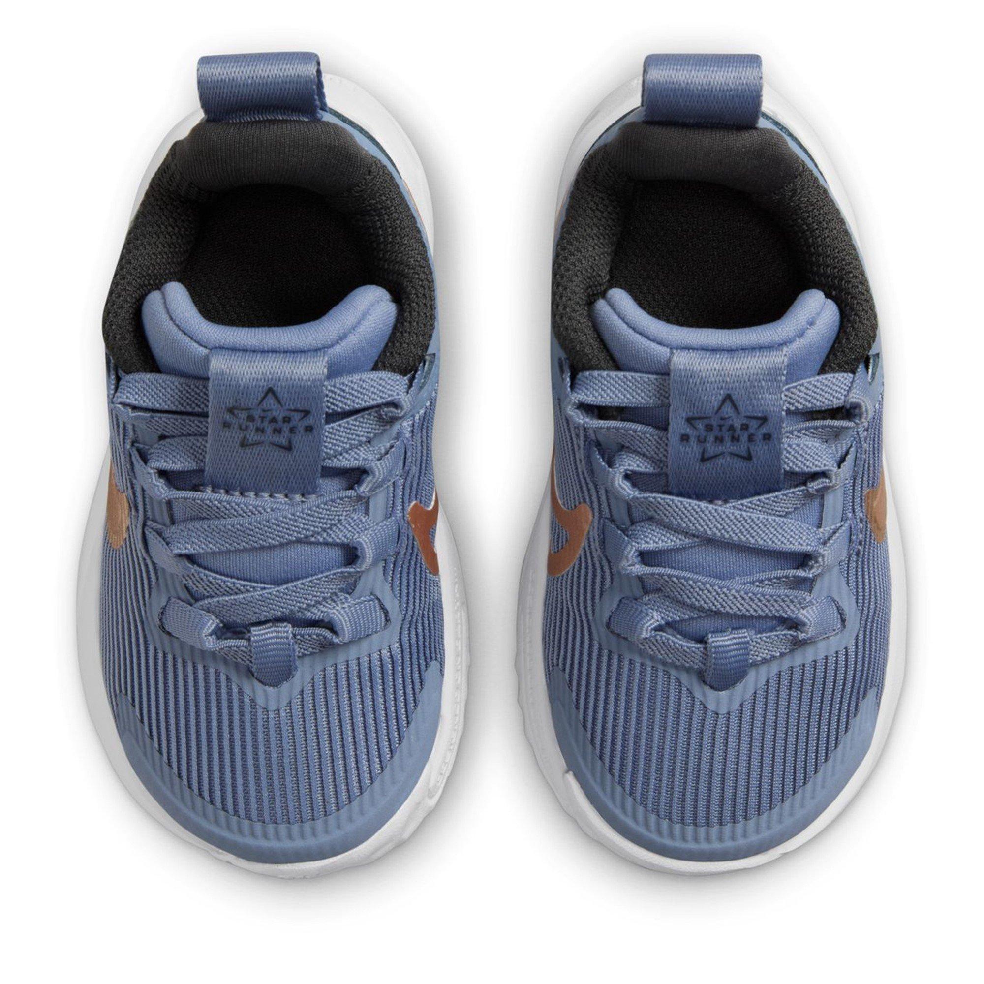 Grijs/Roze - Nike - Star Runner 4 Baby/Toddler Shoes - 5