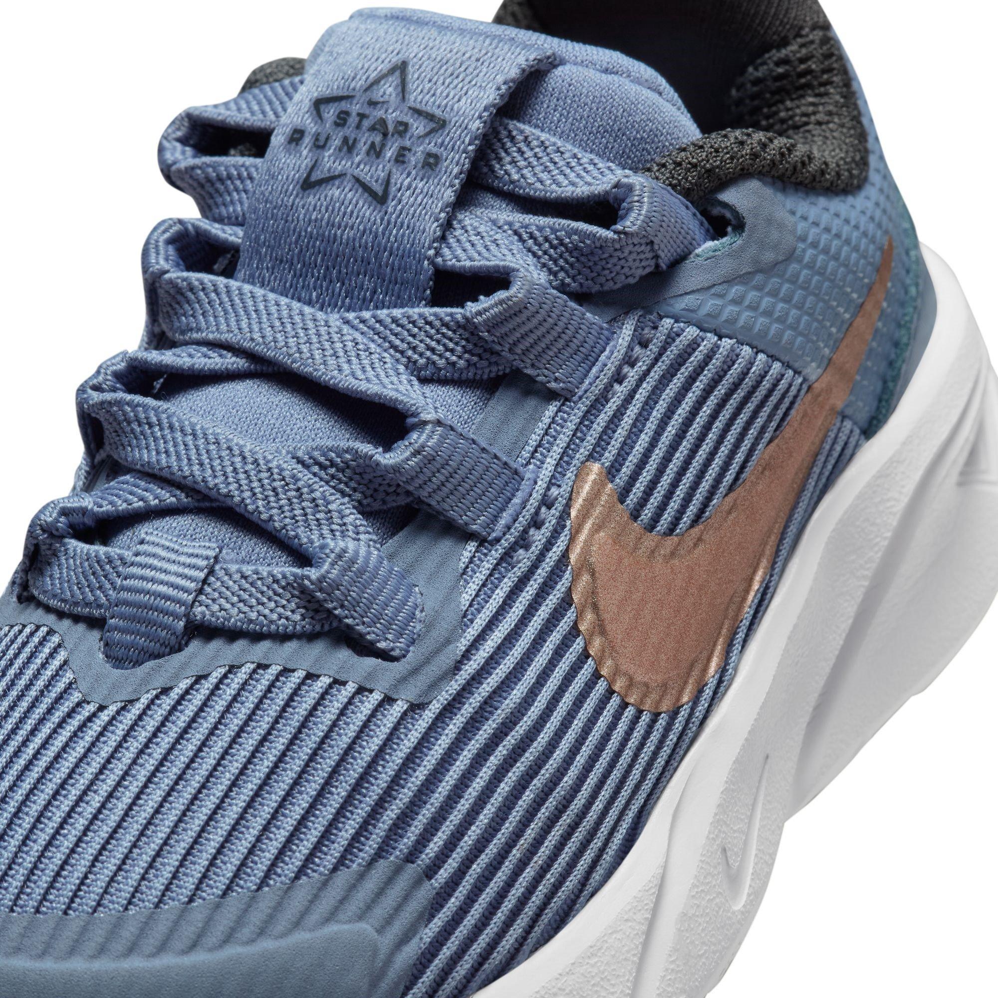 Grijs/Roze - Nike - Star Runner 4 Baby/Toddler Shoes - 7