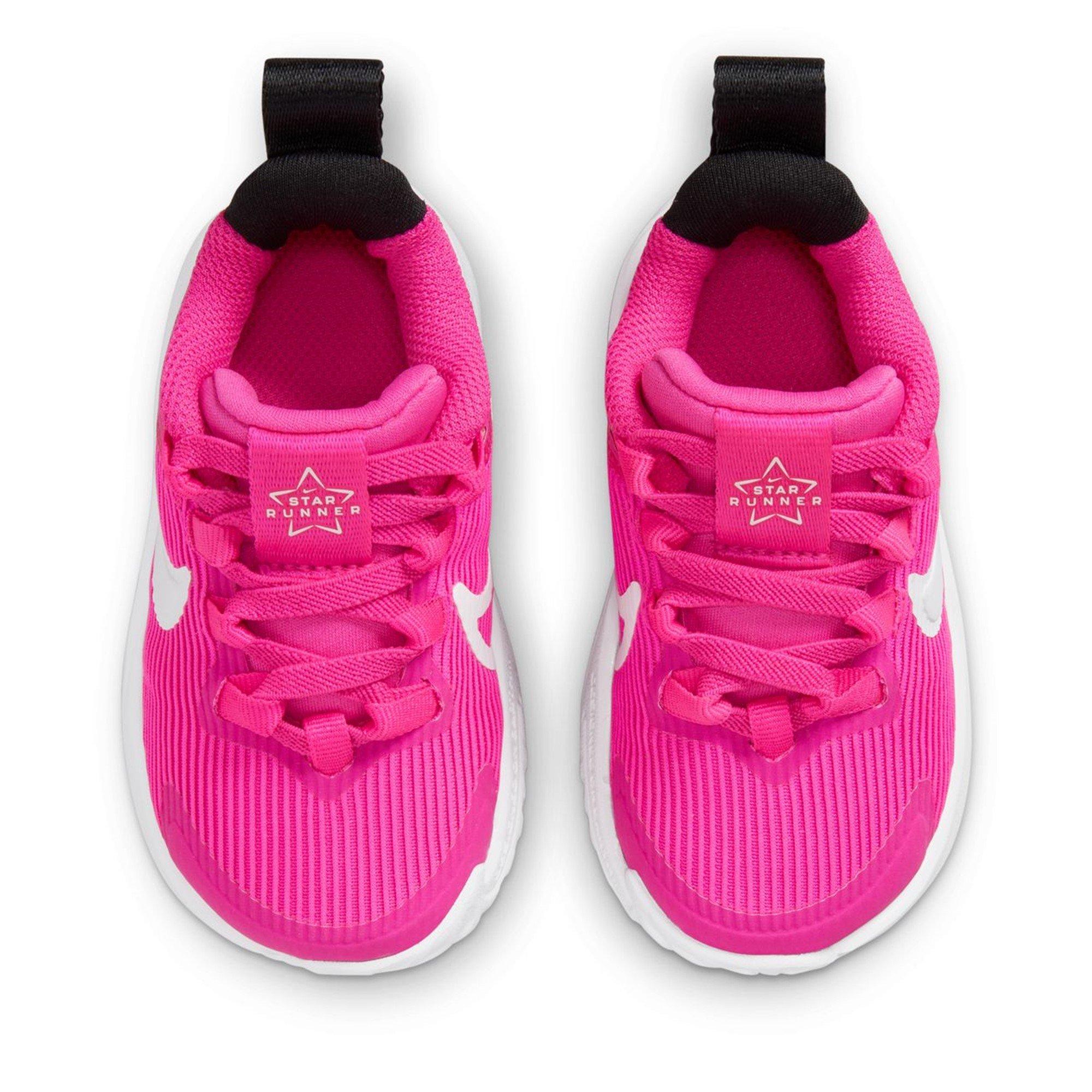 Pink/Weiß - Nike - Star Runner 4 Baby/Toddler Shoes - 5