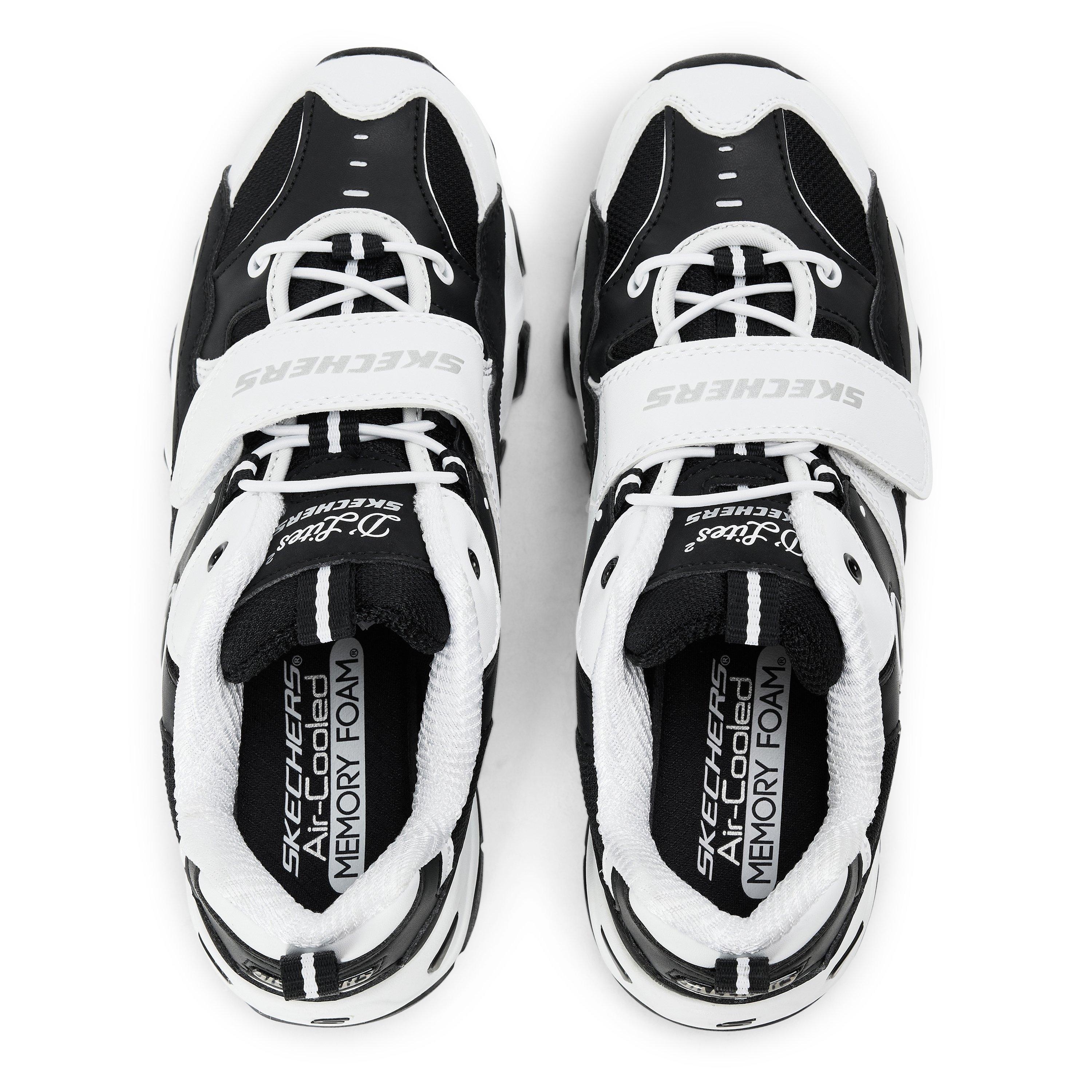 Blanco/Negro - Skechers - Skechers D Lites2 0 Ch99 - 3