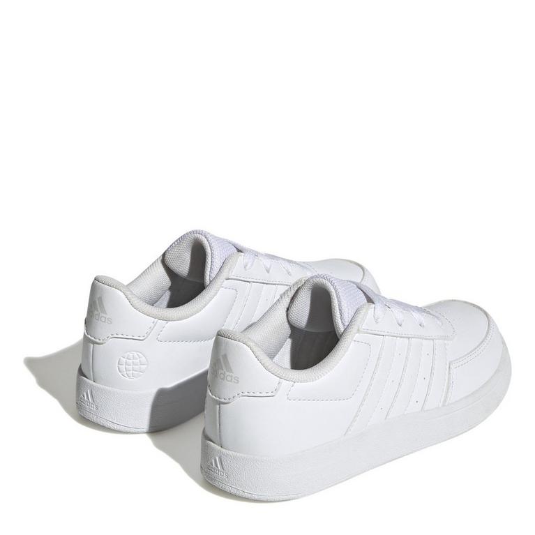 Wht/Gry - above adidas - Breaknet 2.0 Trainer Childrens - 4