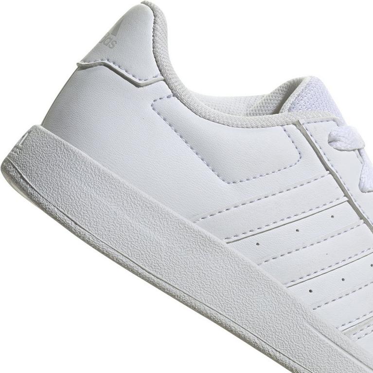 Wht/Gry - above adidas - Breaknet 2.0 Trainer Childrens - 8