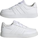 Wht/Gry - above adidas - Breaknet 2.0 Trainer Childrens - 9