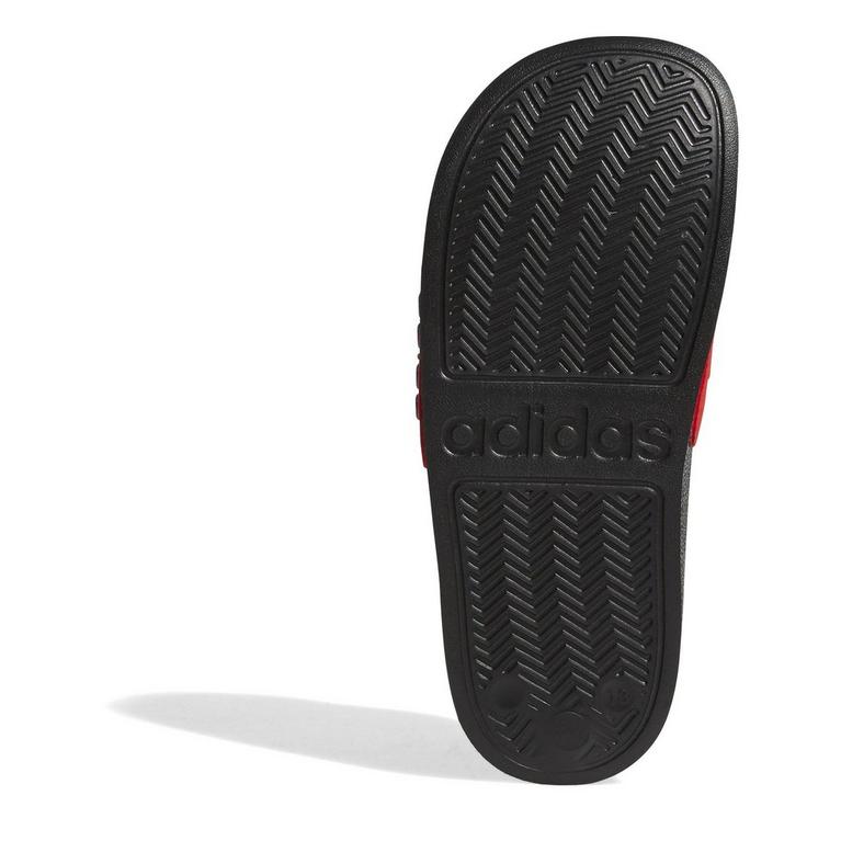 CNoir/Blanc/Rouge - adidas - Adilette Shower Slide Childs - 6