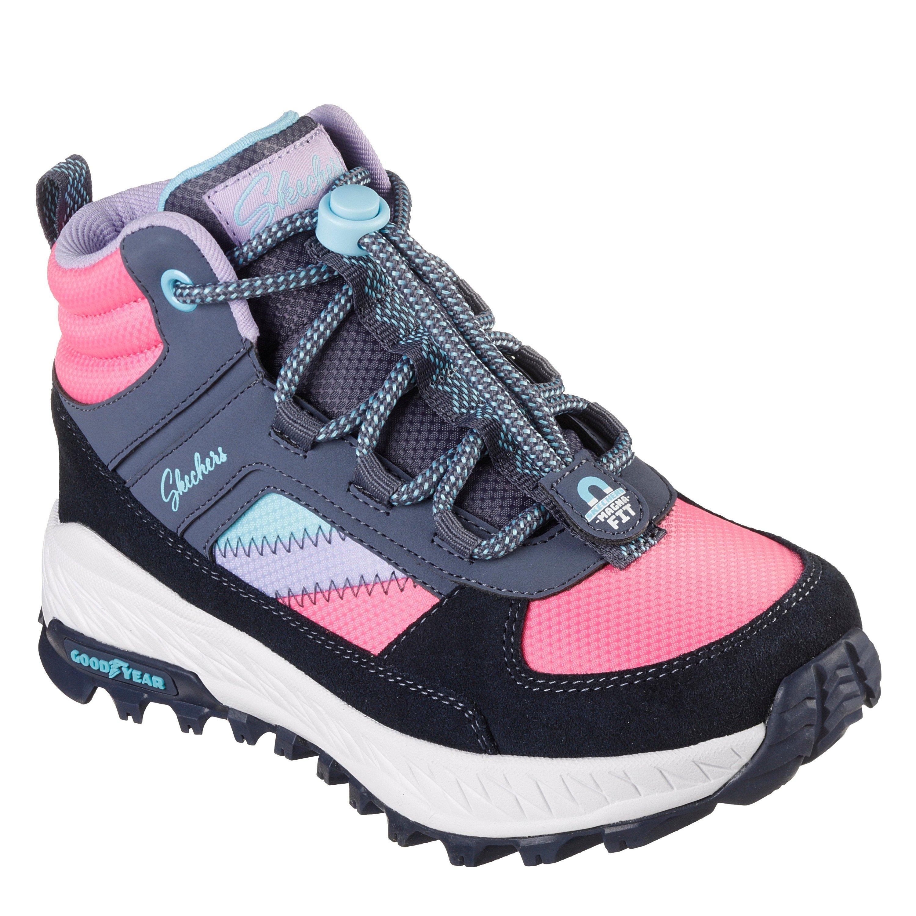 Grey/Multi - Skechers - Unisex Kids Fusetread Seasonal Walking Shoes - 3