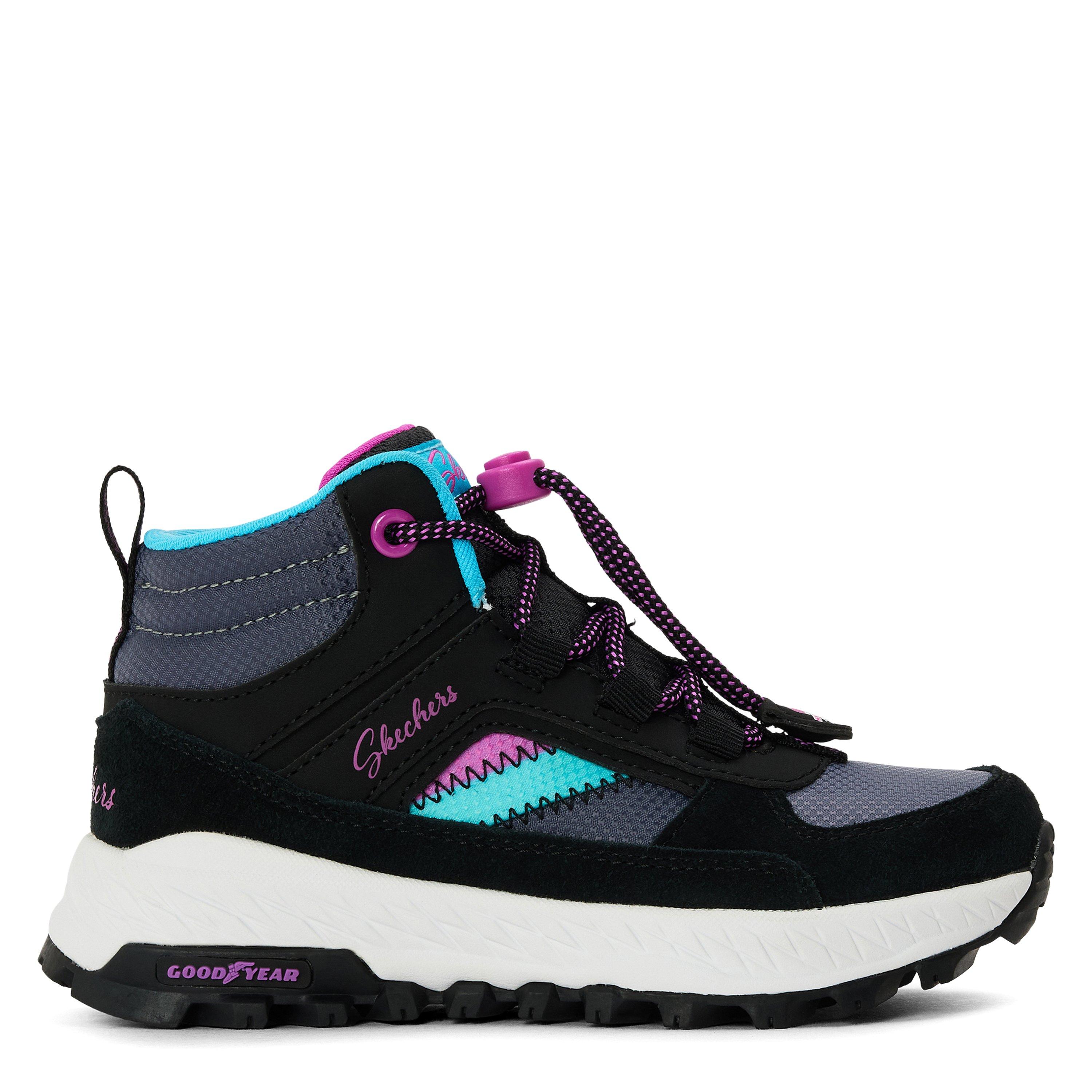 Skechers  Kids Fusetread Seasonal Walking Shoes - Black/ - C12 (30)