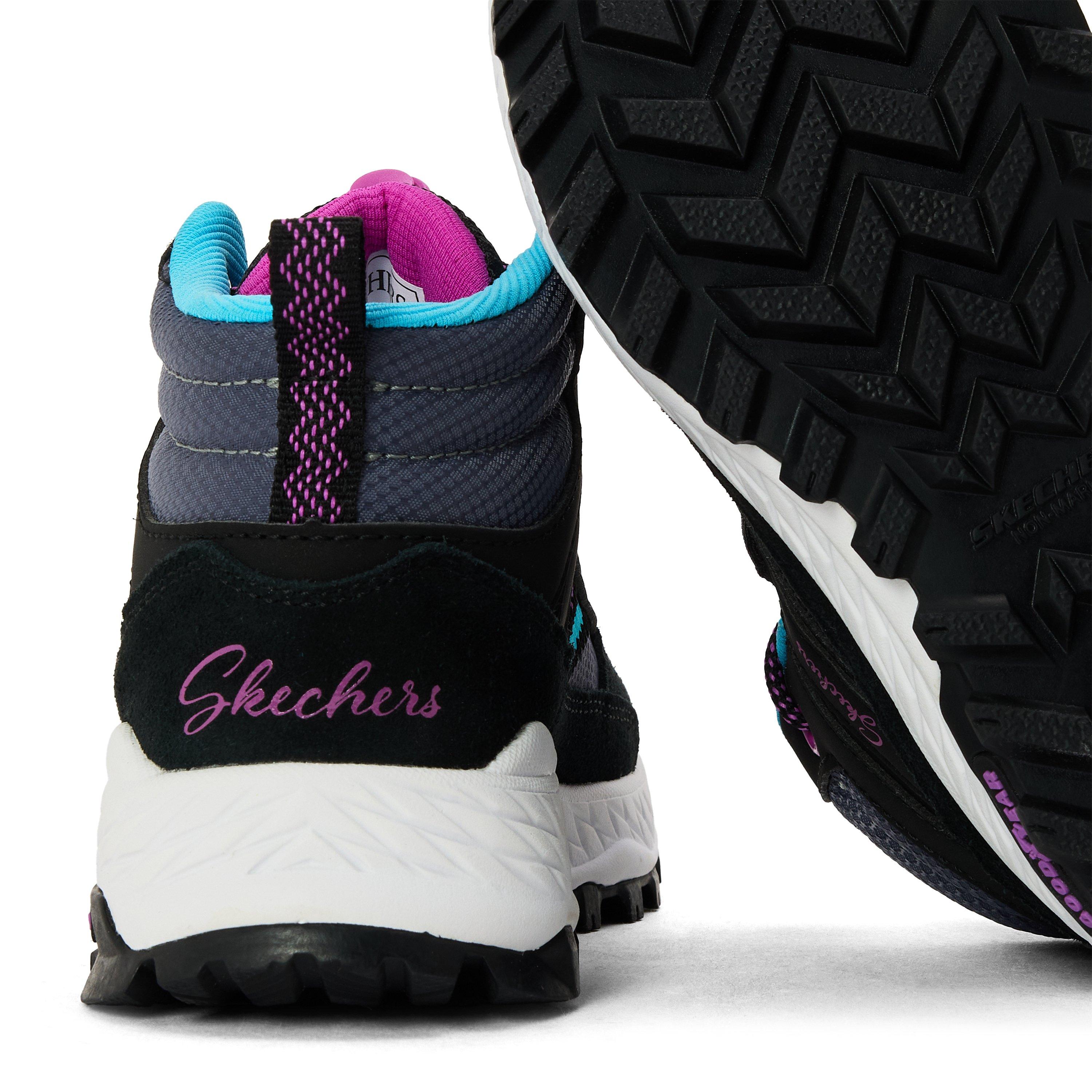 Crno/Višenamorni - Skechers - Unisex Kids Fusetread Seasonal Walking Shoes - 5