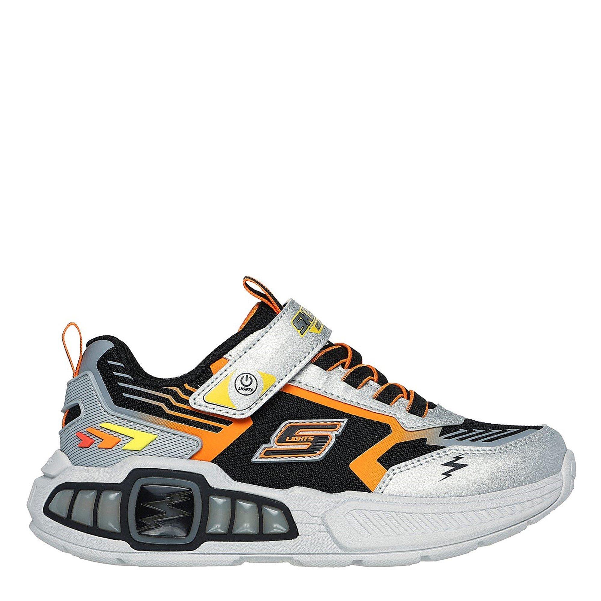 Silber Schwarz - Skechers - Light Storm 3 Low-Top Trainers Unisex Kids - 3