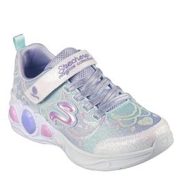 Skechers Skechers Lighted Princess Sneaker Gore & Str Light Up Trainers Girls