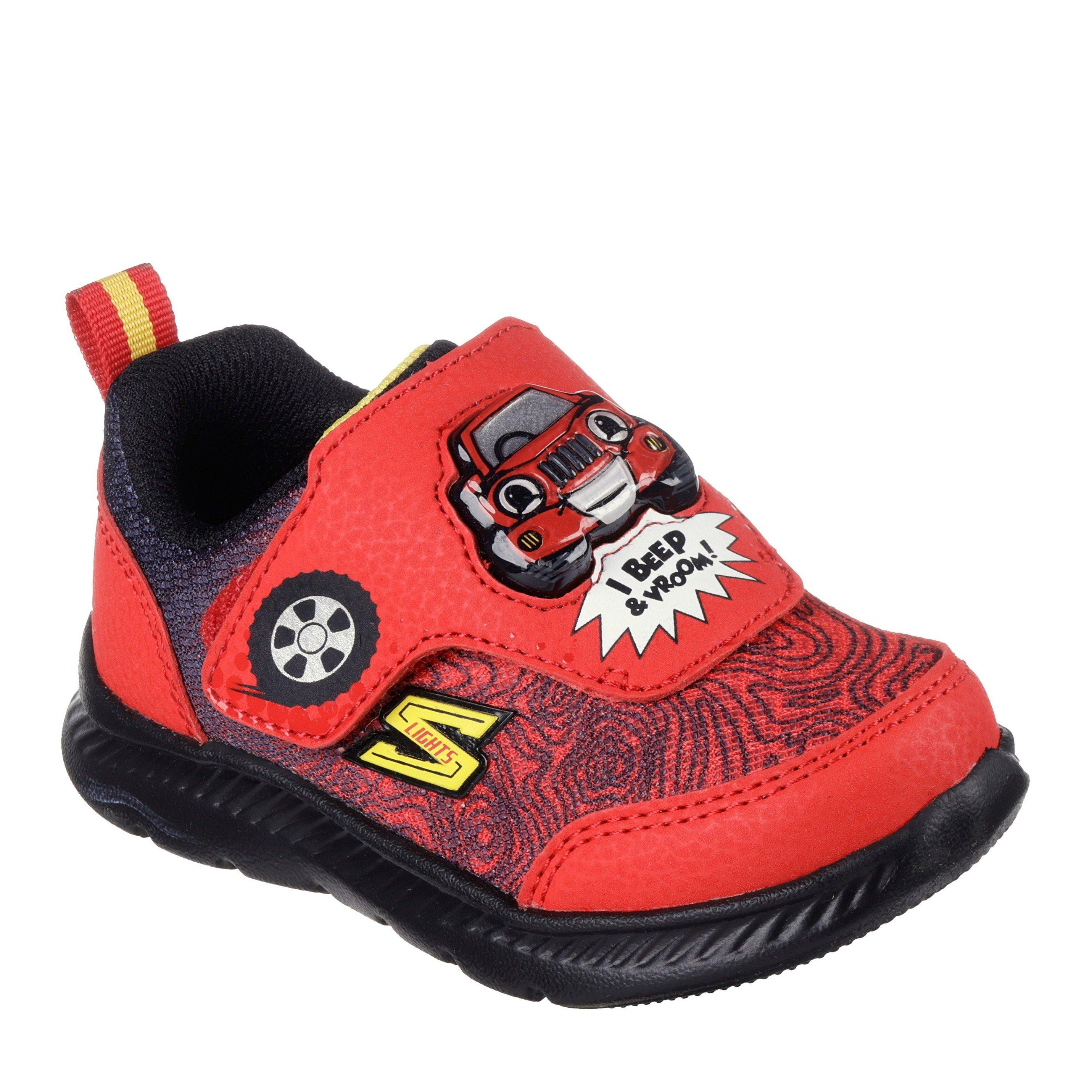 Rot/Schwarz - Skechers - Comfy Flex 2.0-Sound Buddies Low-Top Trainers Unisex Kids