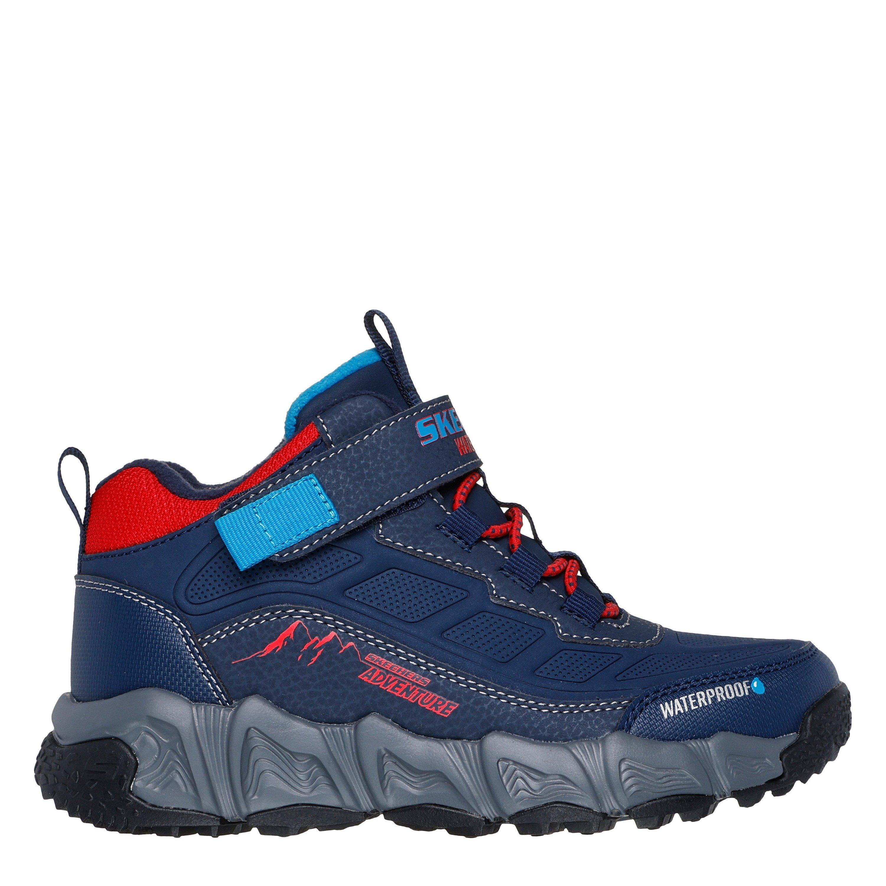 Skechers  Kids ' Velocitrek Seasonal Walking Shoes - Navy/Red - C12 (30)